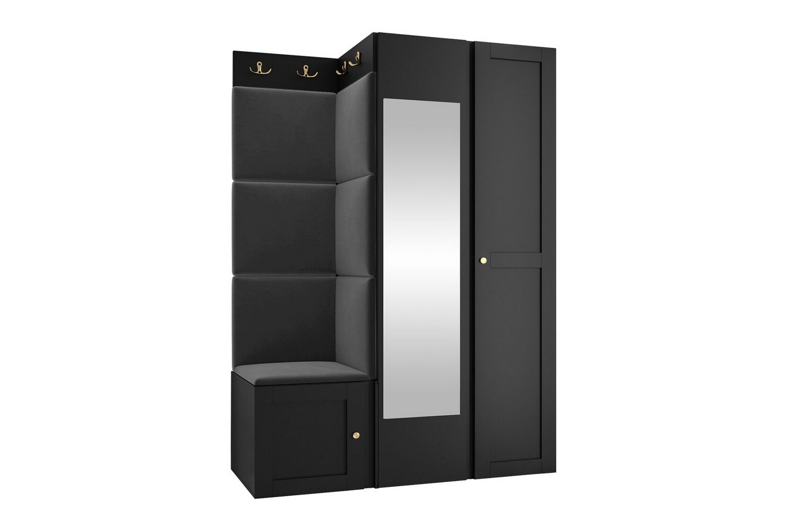 highboard dunvegan - svart