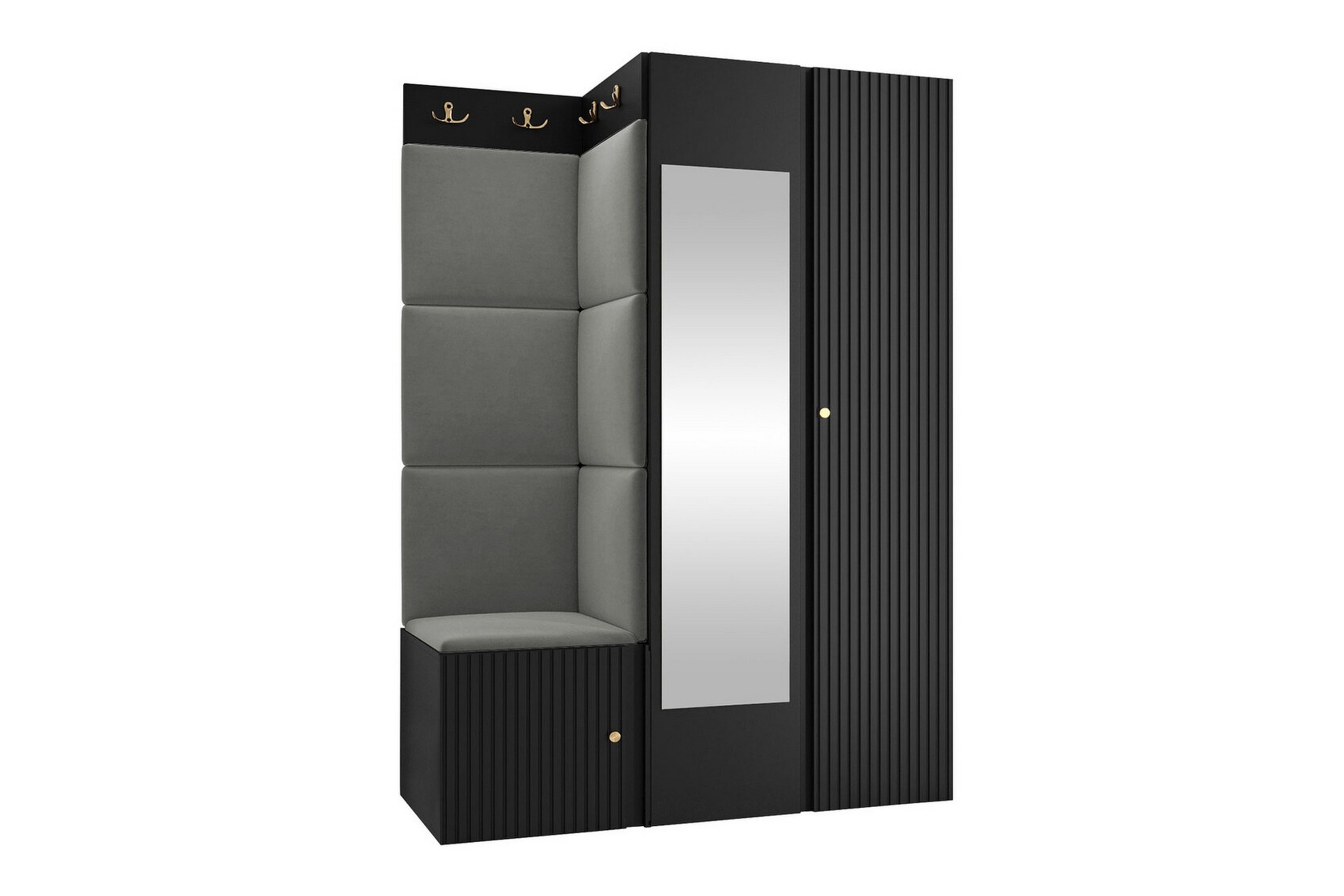 highboard dunvegan - svart