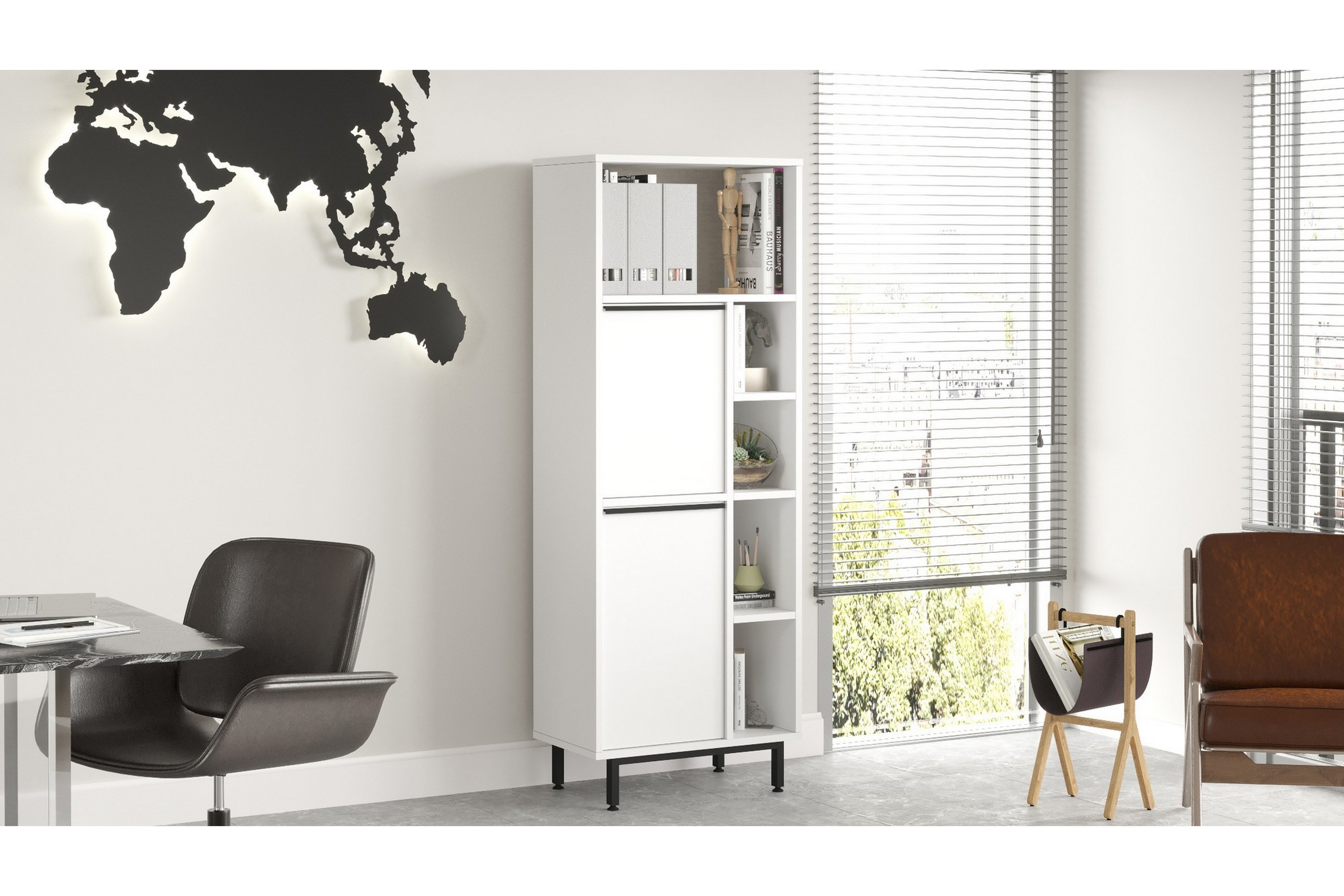 Highboard Liyakat Vit