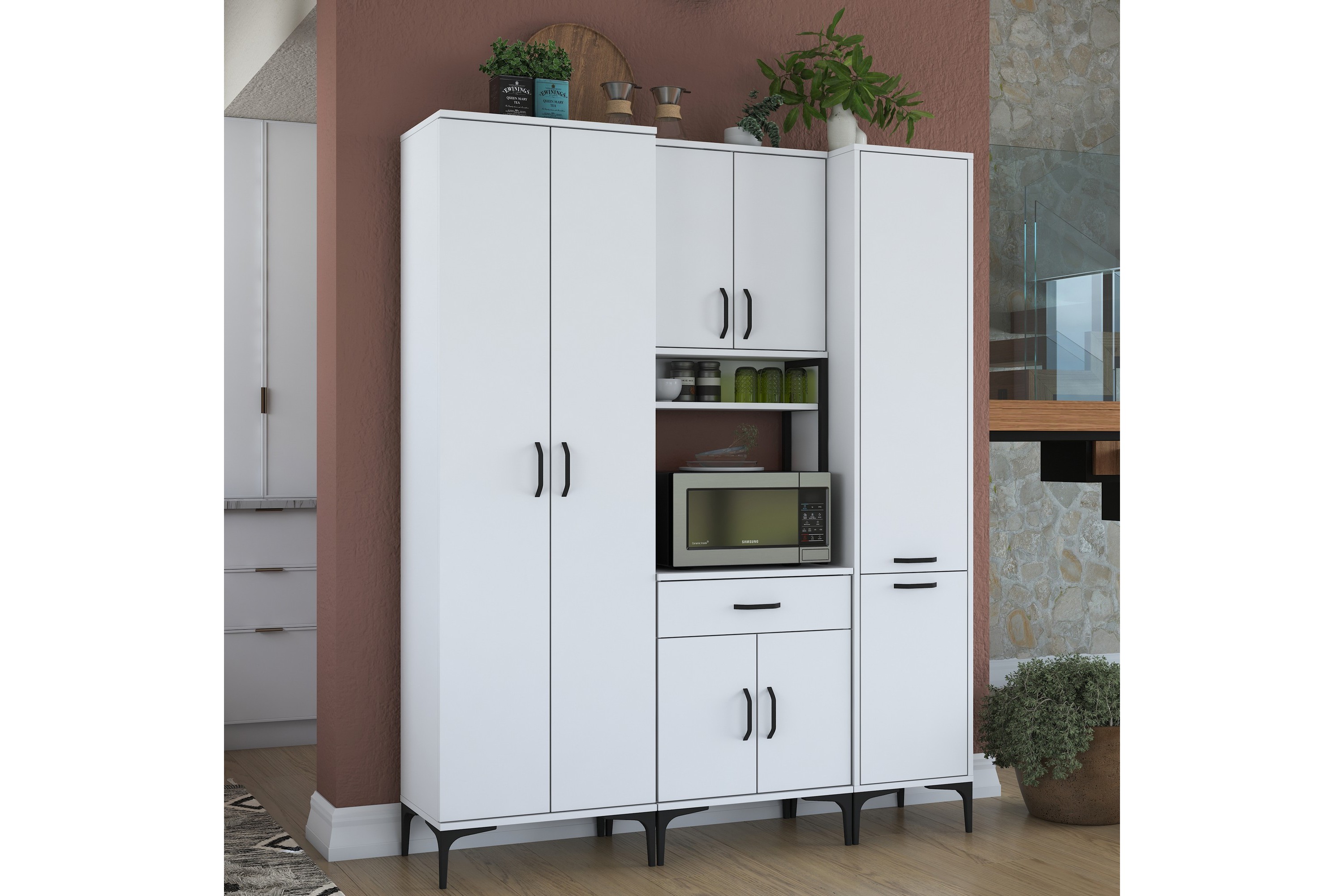 Highboard Manorma Vit