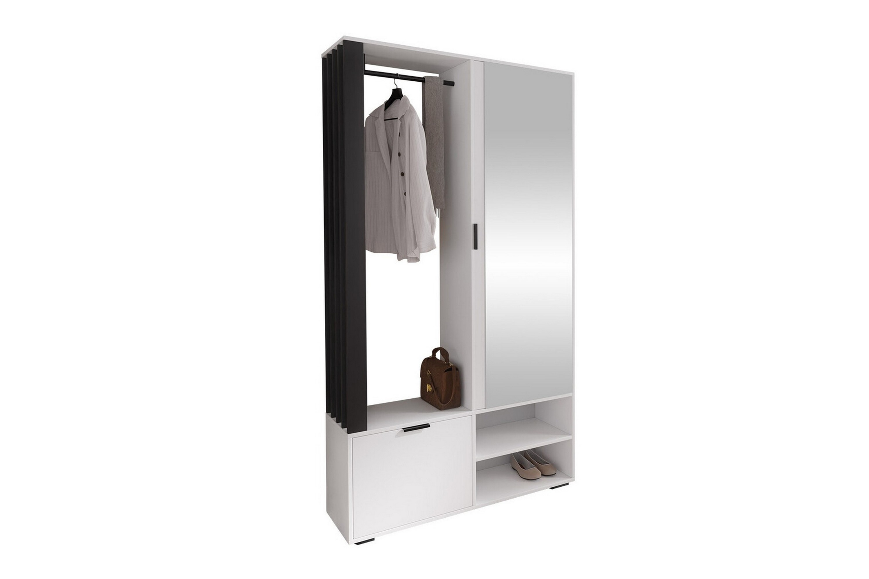 Highboard Rosehall Vit