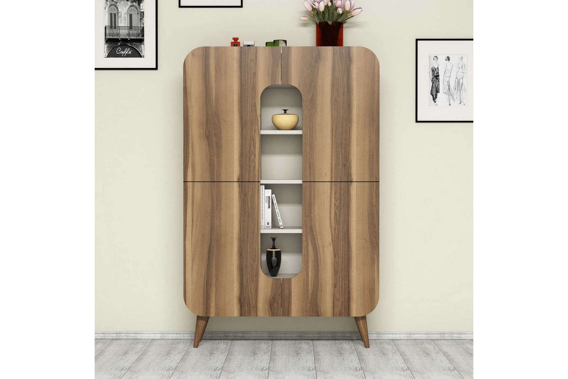 Hovdane F&ouml;rvaringssk&aring;p 108 cm - Brun