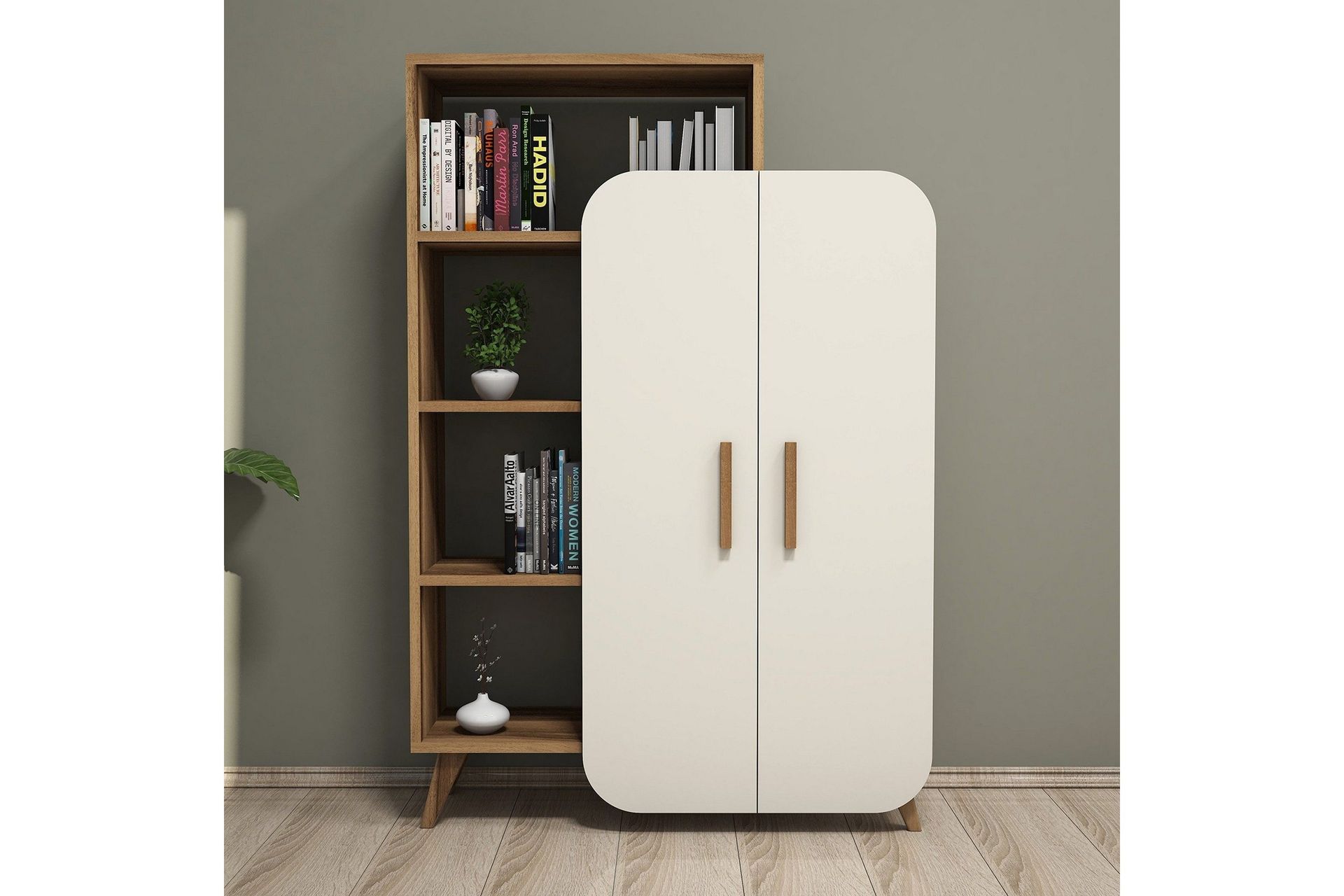 Hovdane F&ouml;rvaringssk&aring;p 90 cm - Brun