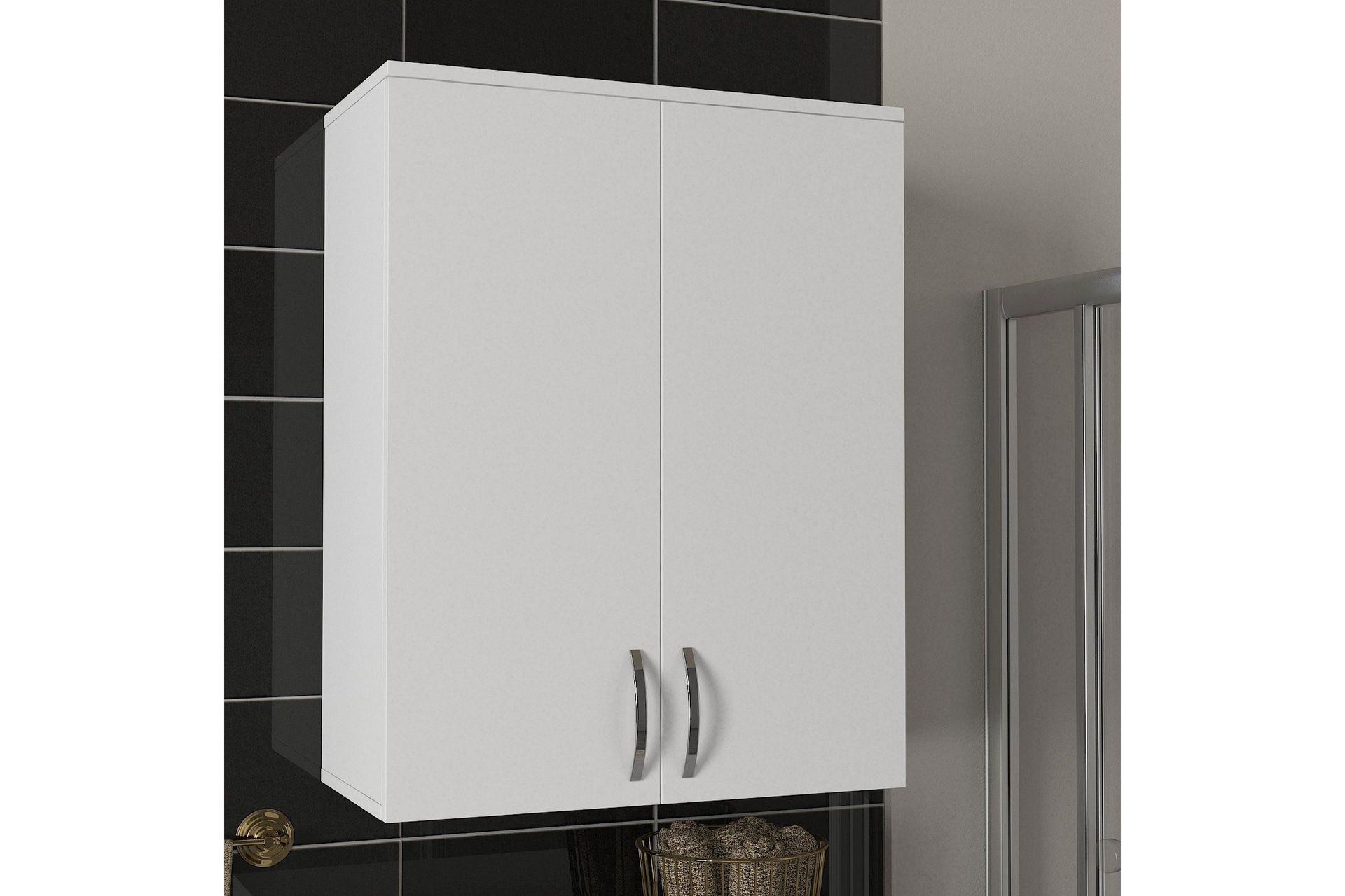 Jkhari Badrumssk&aring;p 70 cm - Vit