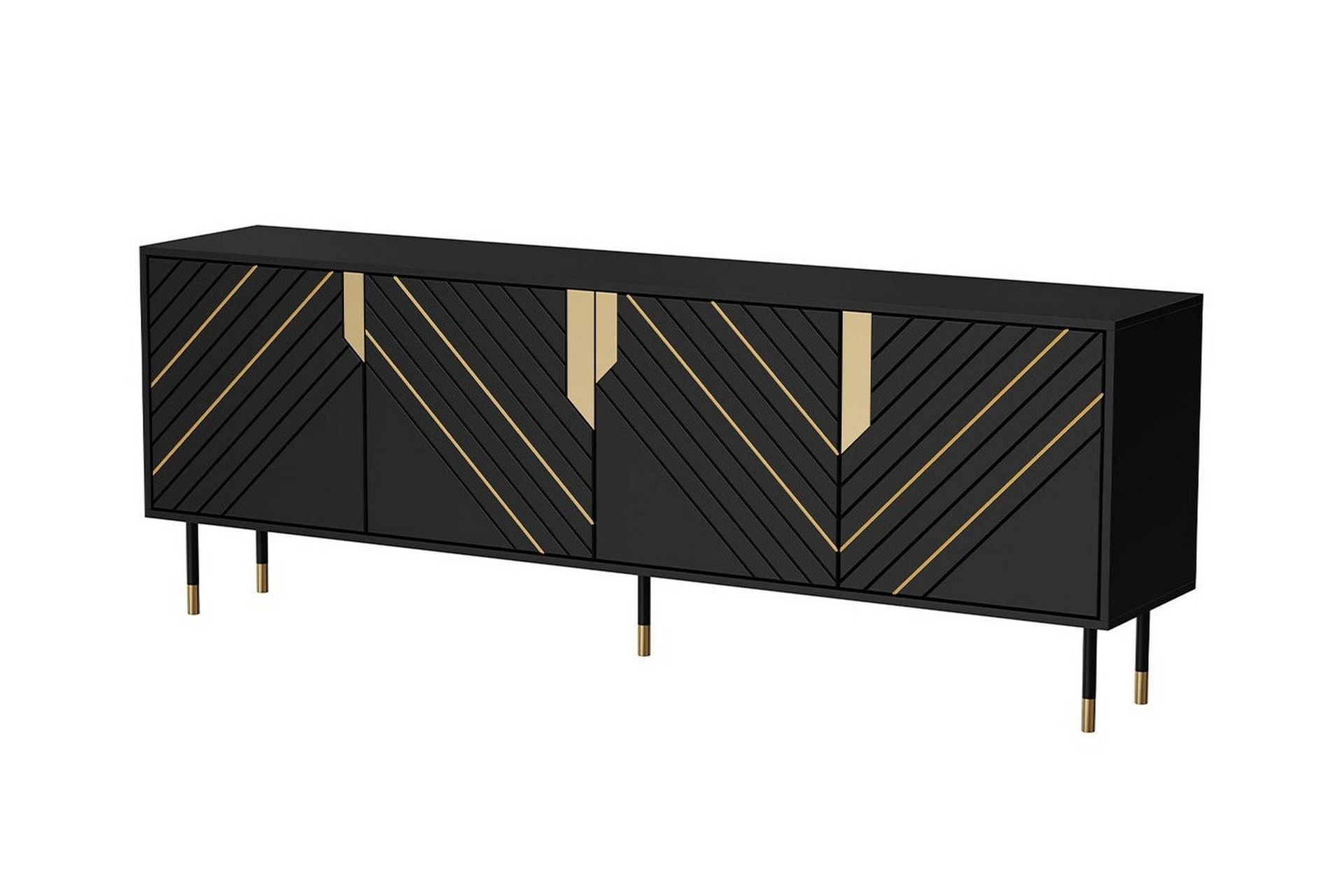 Junisk&auml;r Highboard - Svart