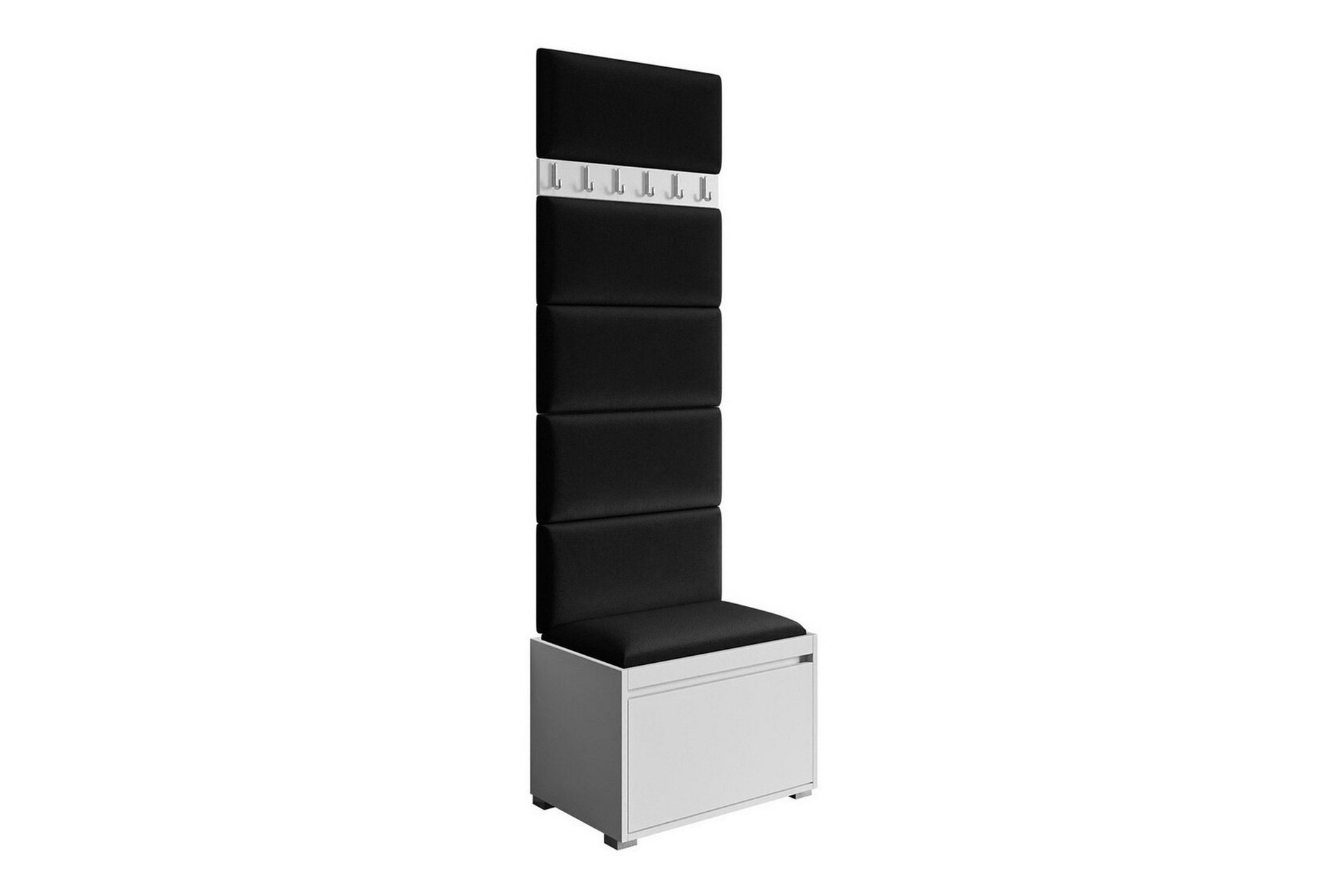 Kenmare Highboard Black/White -