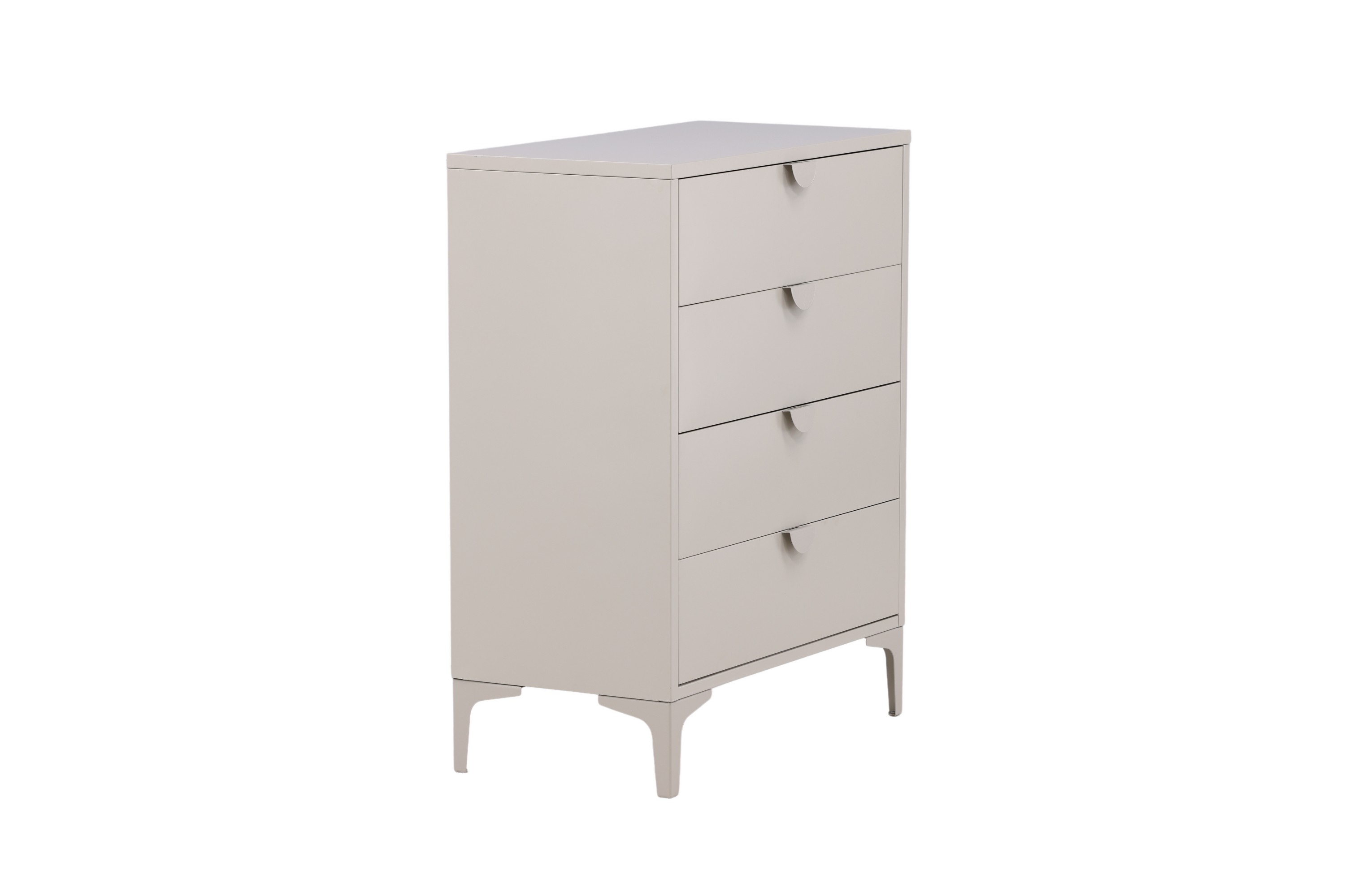 Piring Skåpsbyråmed fyra lådor 78x40x117 cm Beige