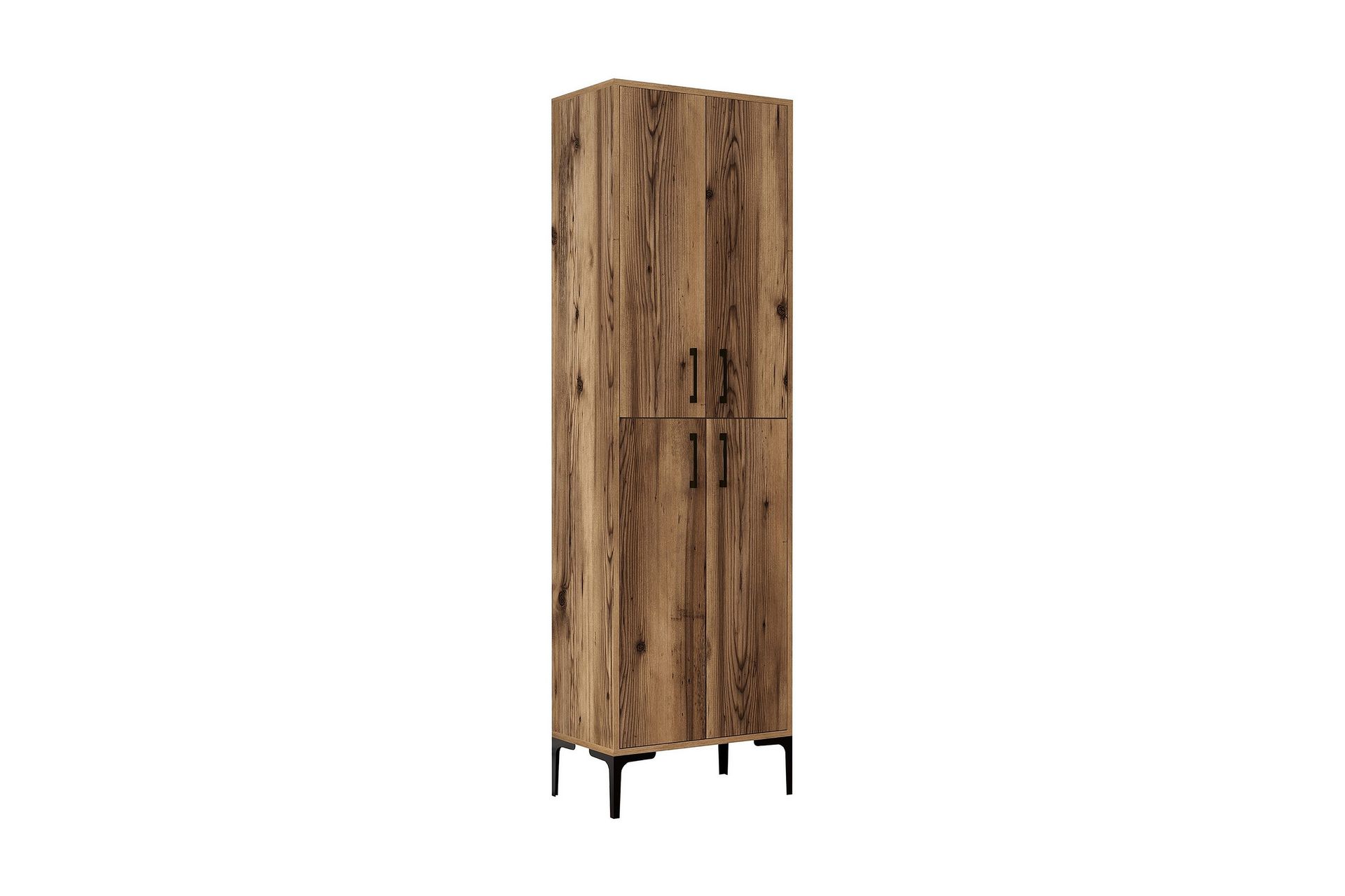 retzow highboard 60x35 cm - mörkbrun