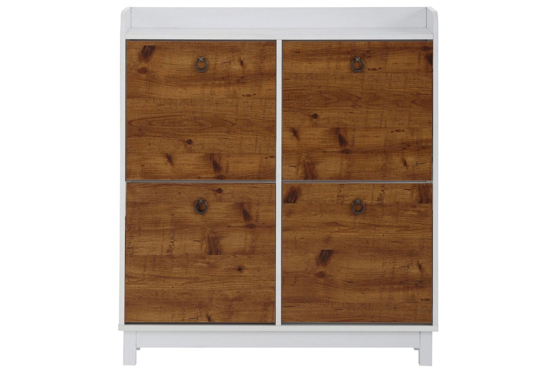 Shellake Skosk&aring;p 92x25 cm - Vit/Natur