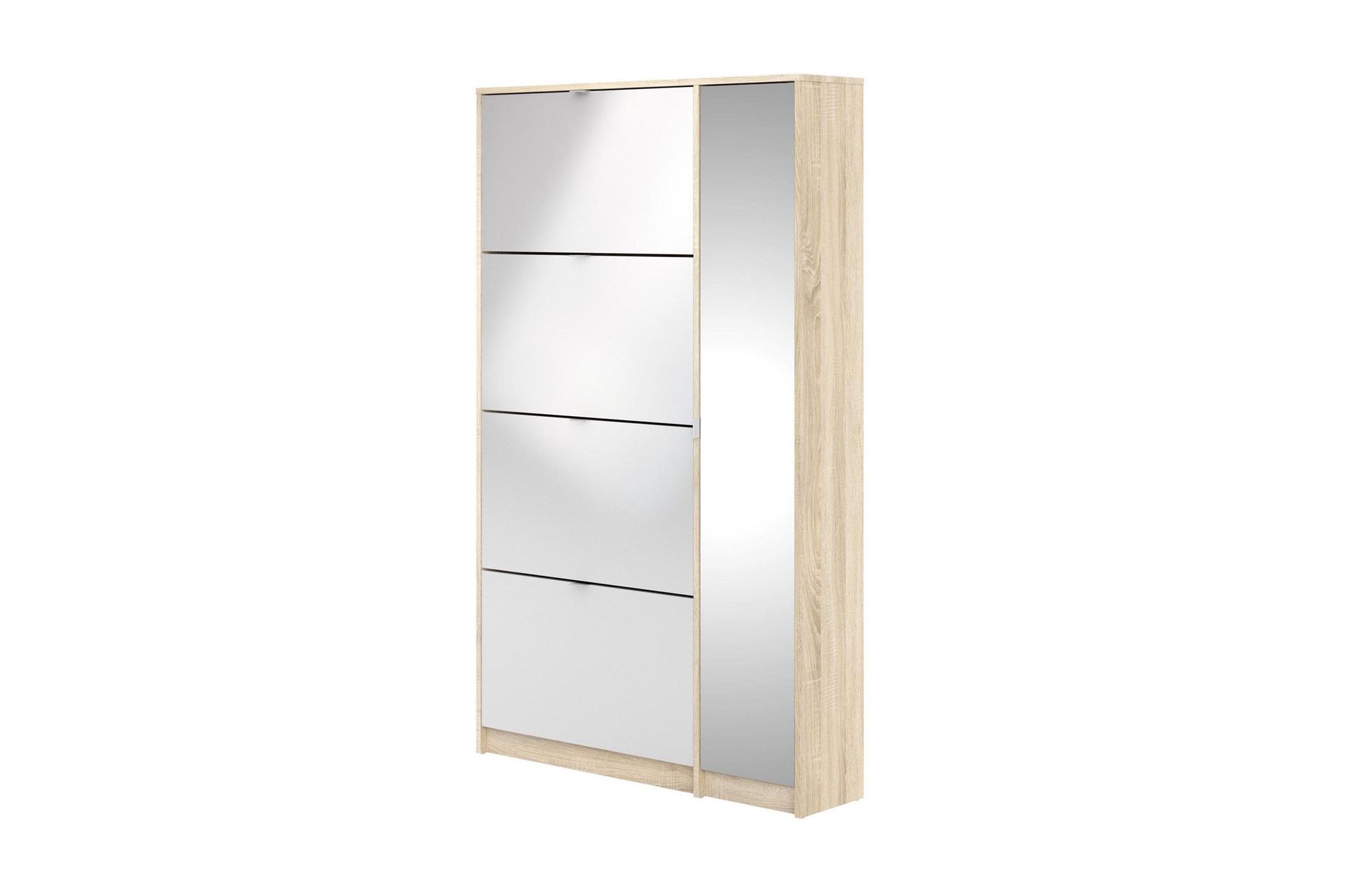 Shoey Skosk&aring;p 4 Fack - Tr&auml;/natur/Vit