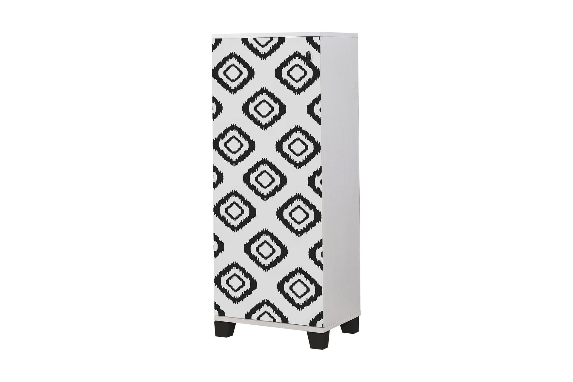 Skosk&aring;p 38x50 cm - Vit/Svart