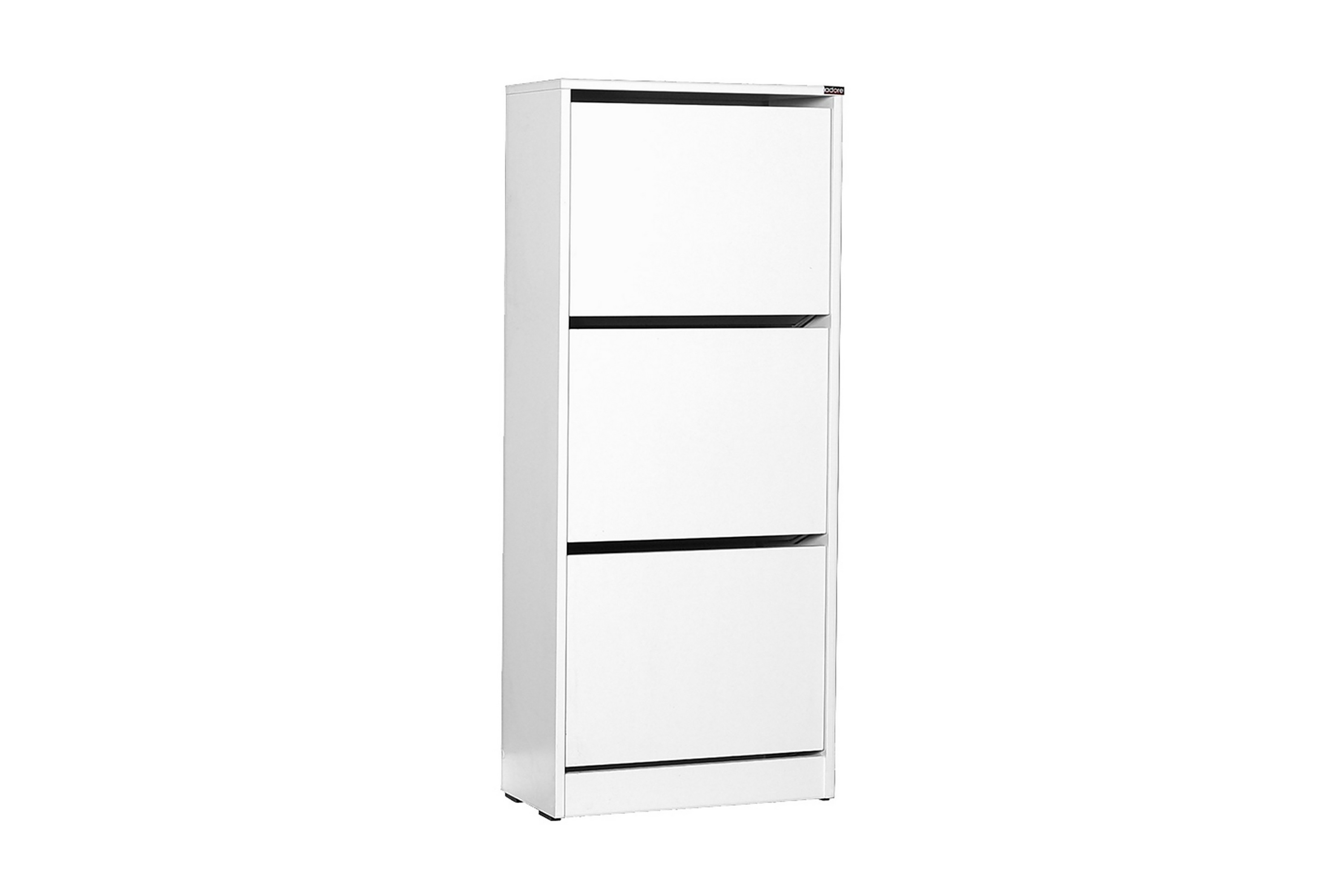 Skoskåp 51x119 cm Vit