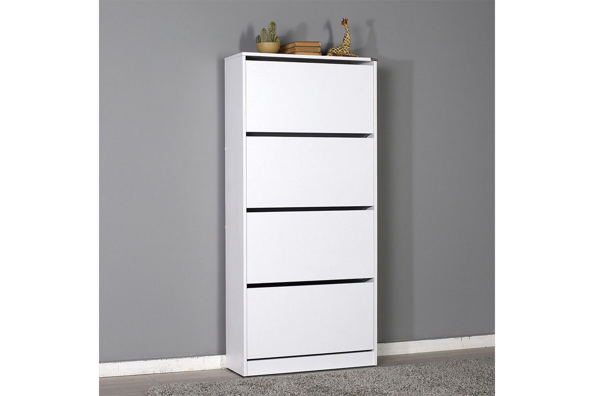 Skosk&aring;p 73x157 cm - Vit