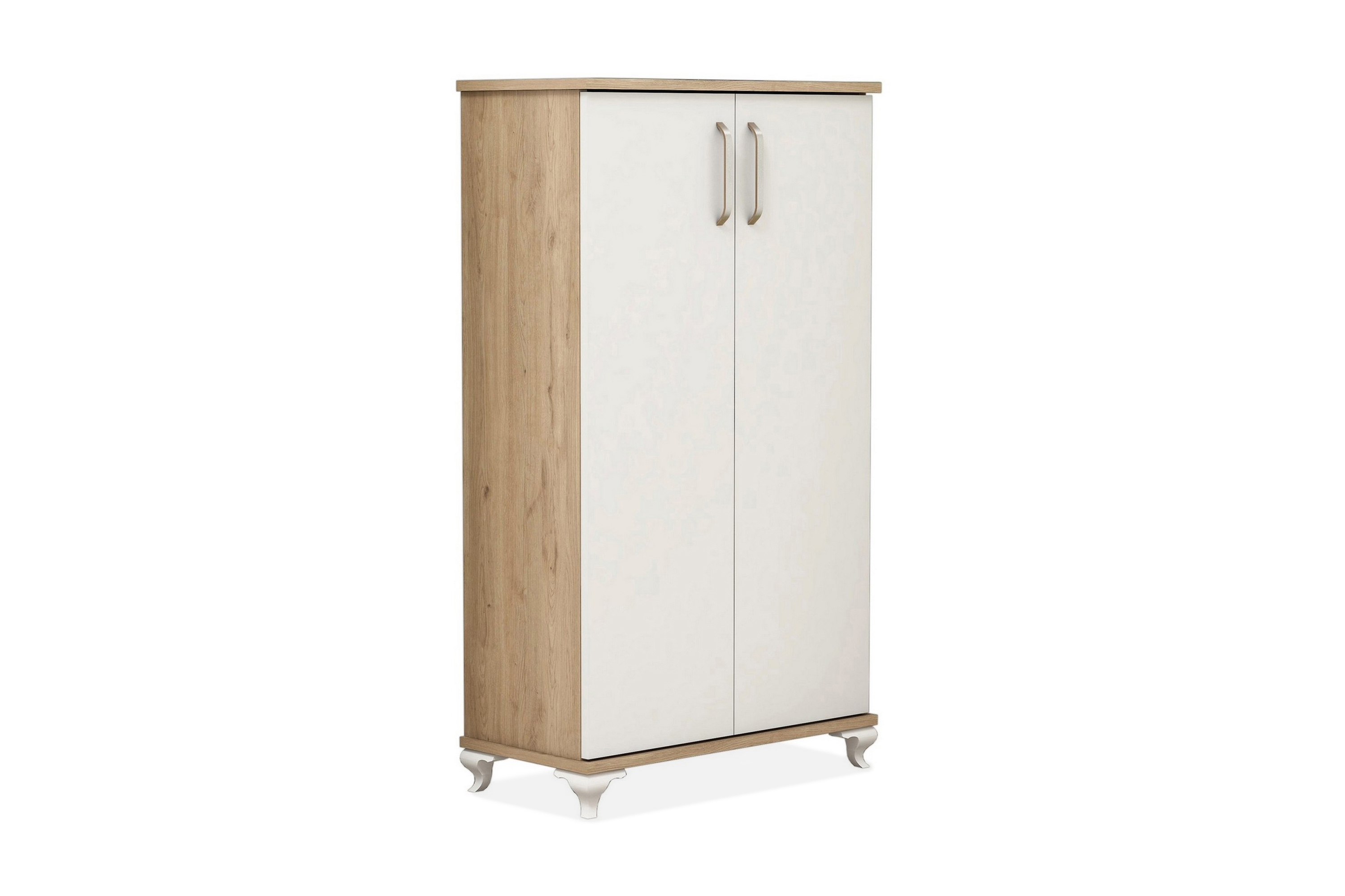 Skoskåp Bustatoun 72 cm Valnöt/Vit