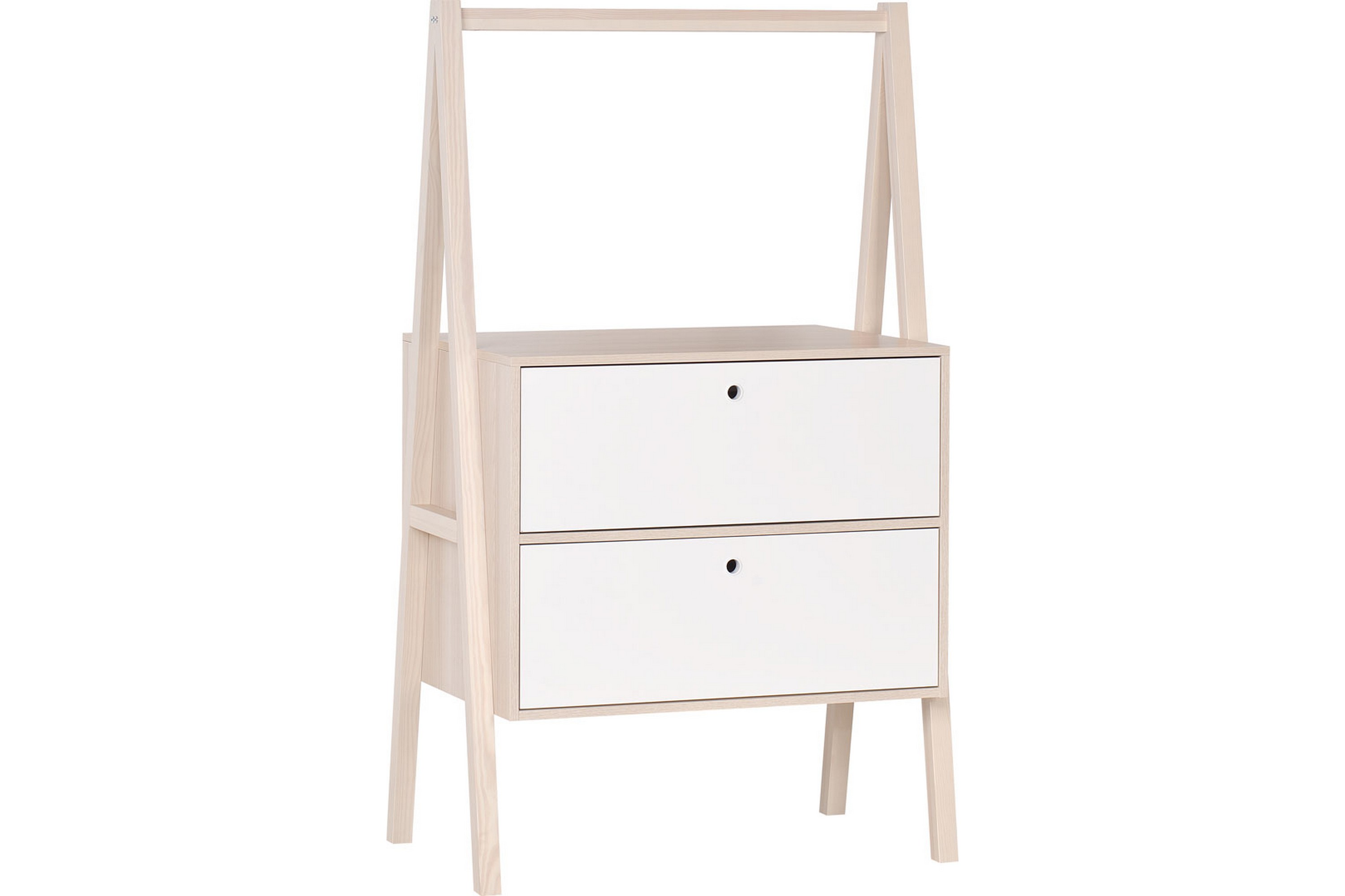 skåp spot trä/natur/vit - vox