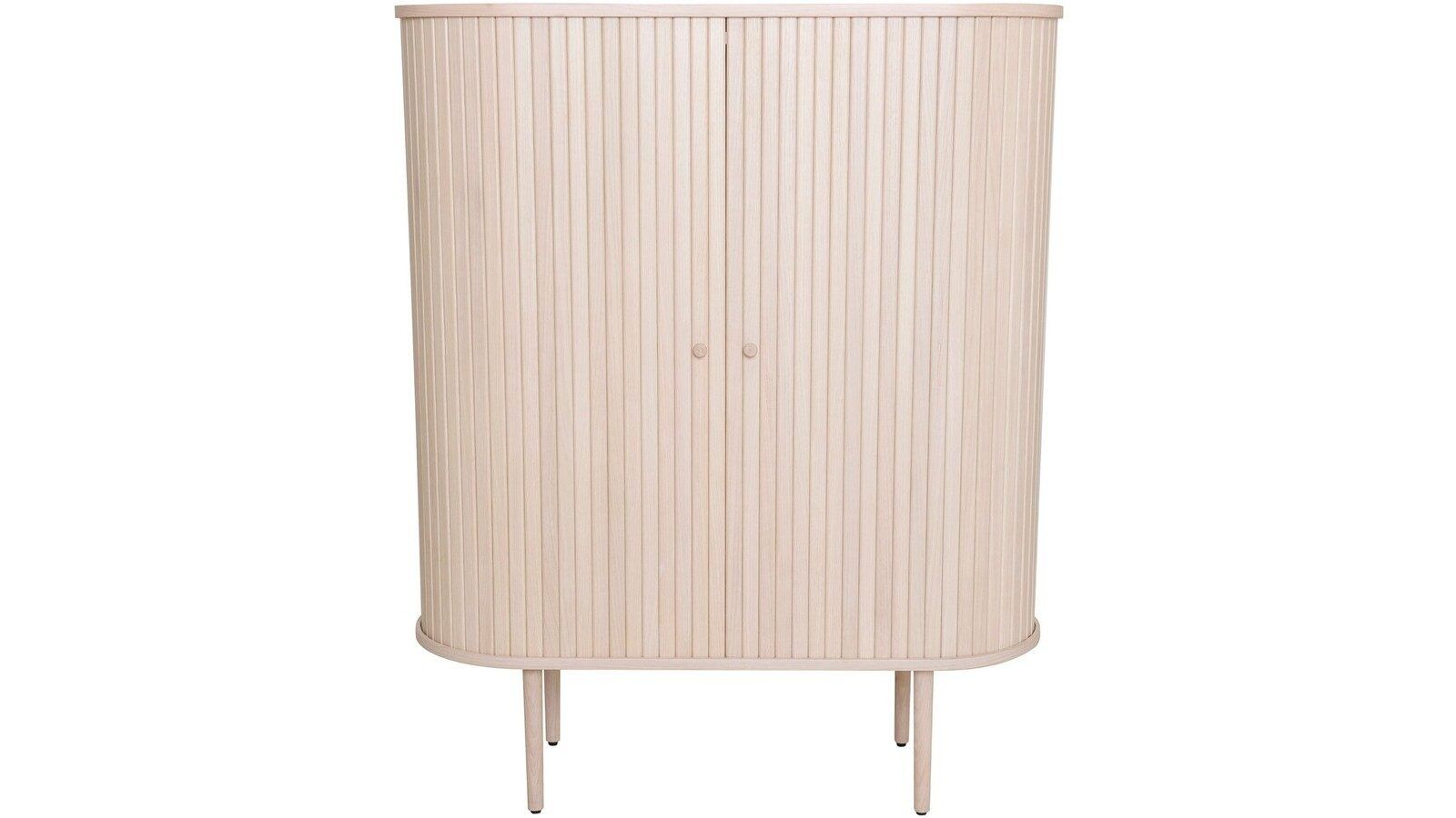 Skåp Yngvar 100 cm - Vitpigmenterad ek