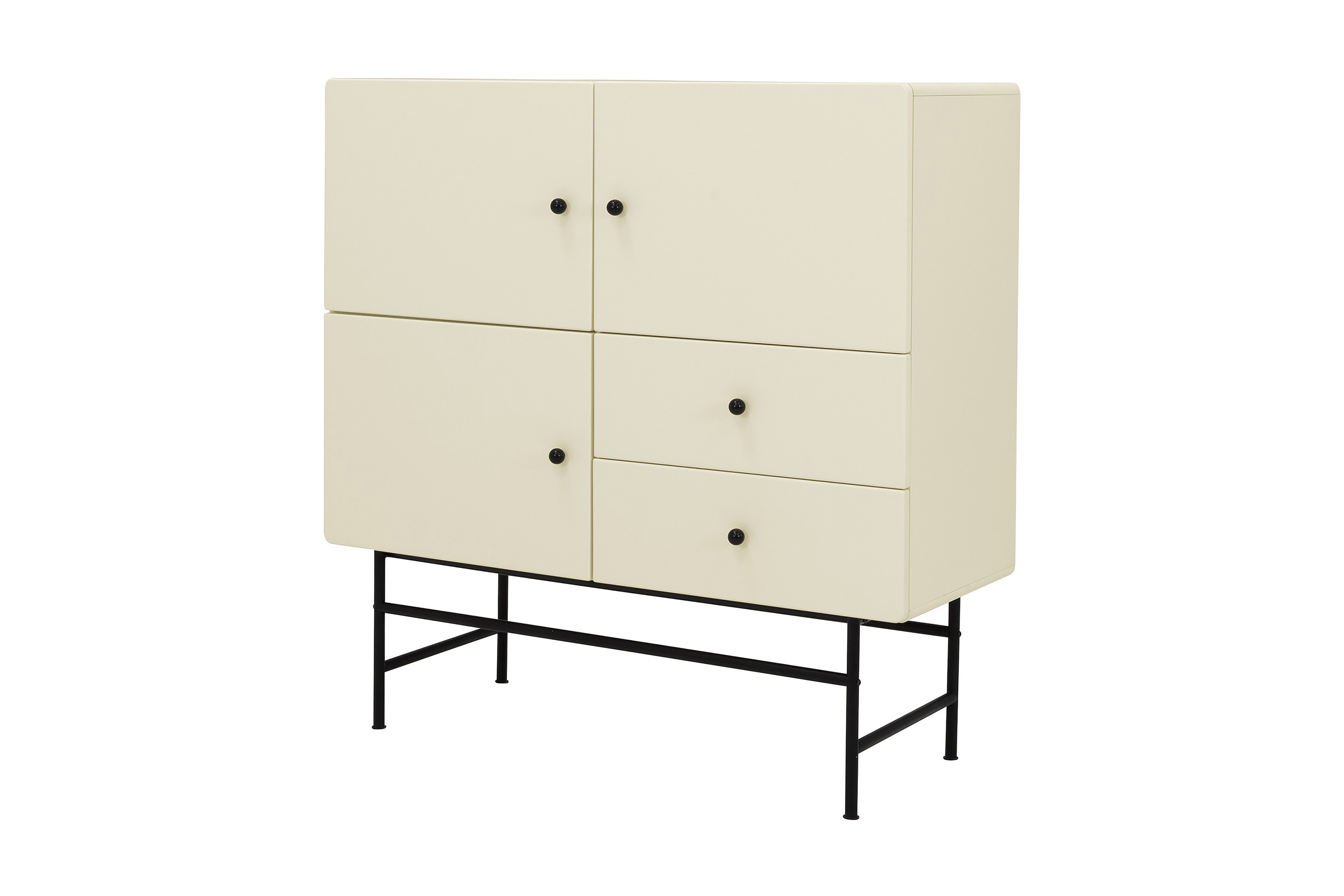 SkåpsbyråHiroto 106 cm Vit
