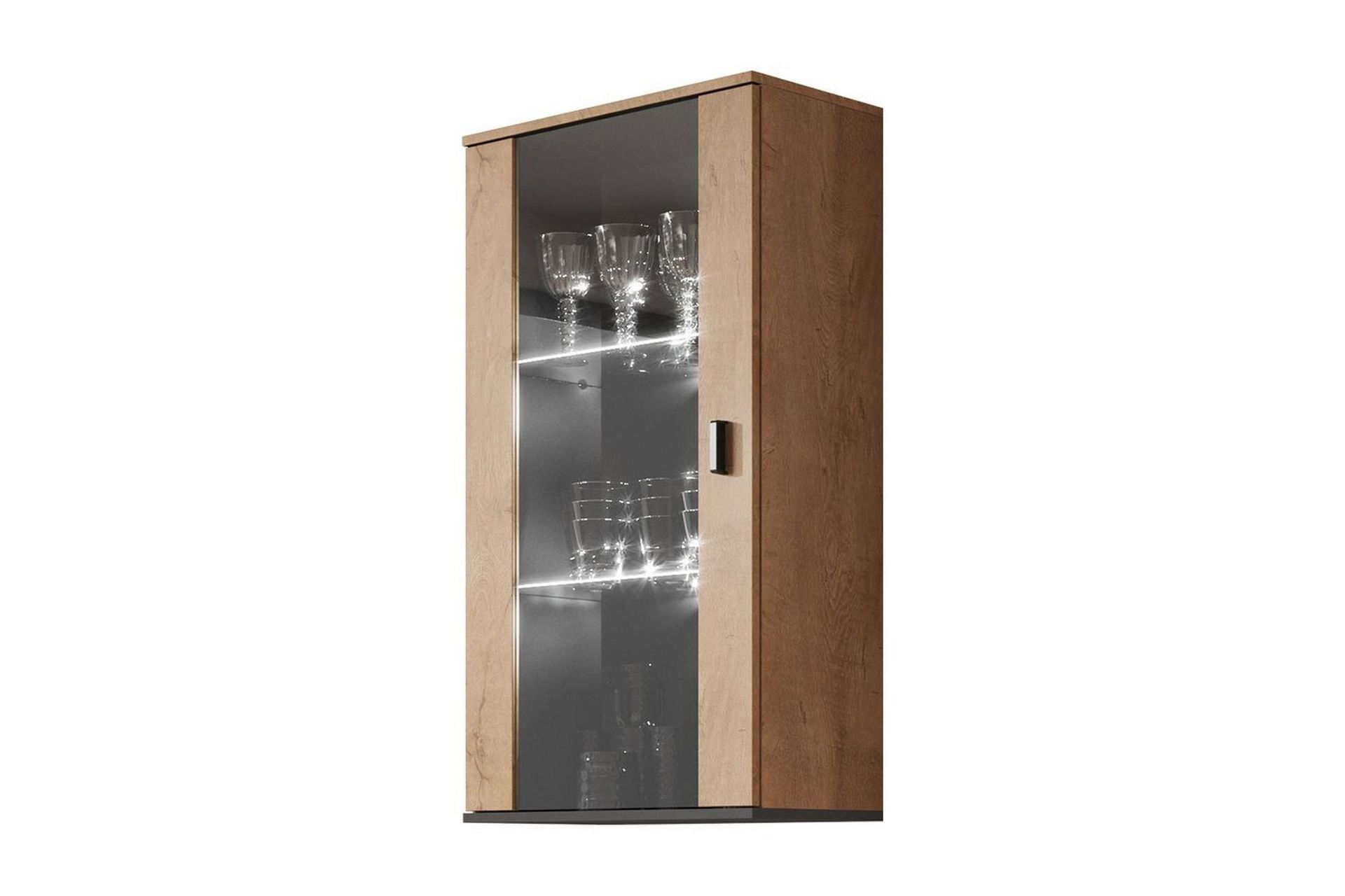 Soho Sk&aring;p 29x60 cm - Ek/Svart