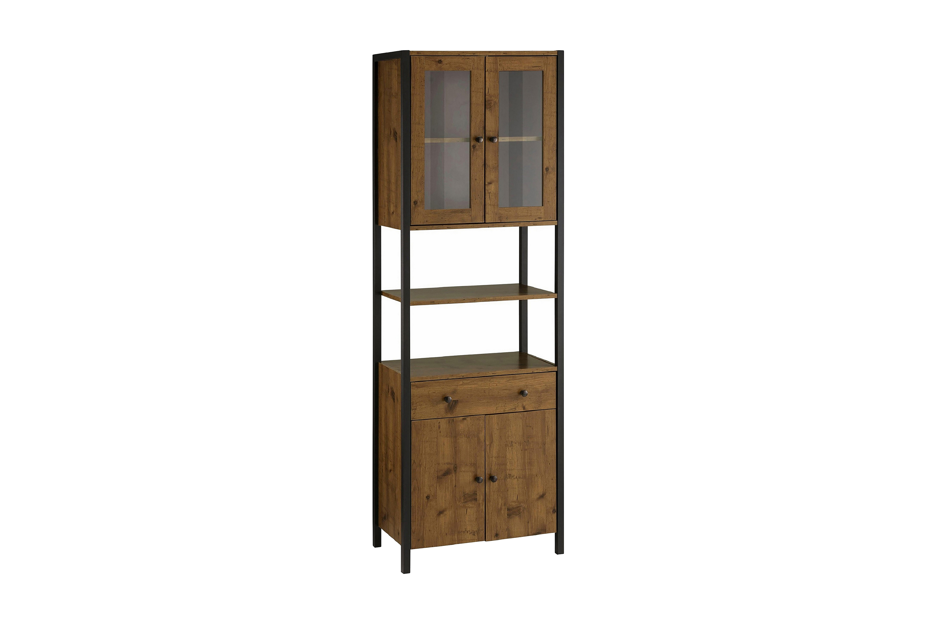 TV-skåp Henika 60 cm BrunSvart