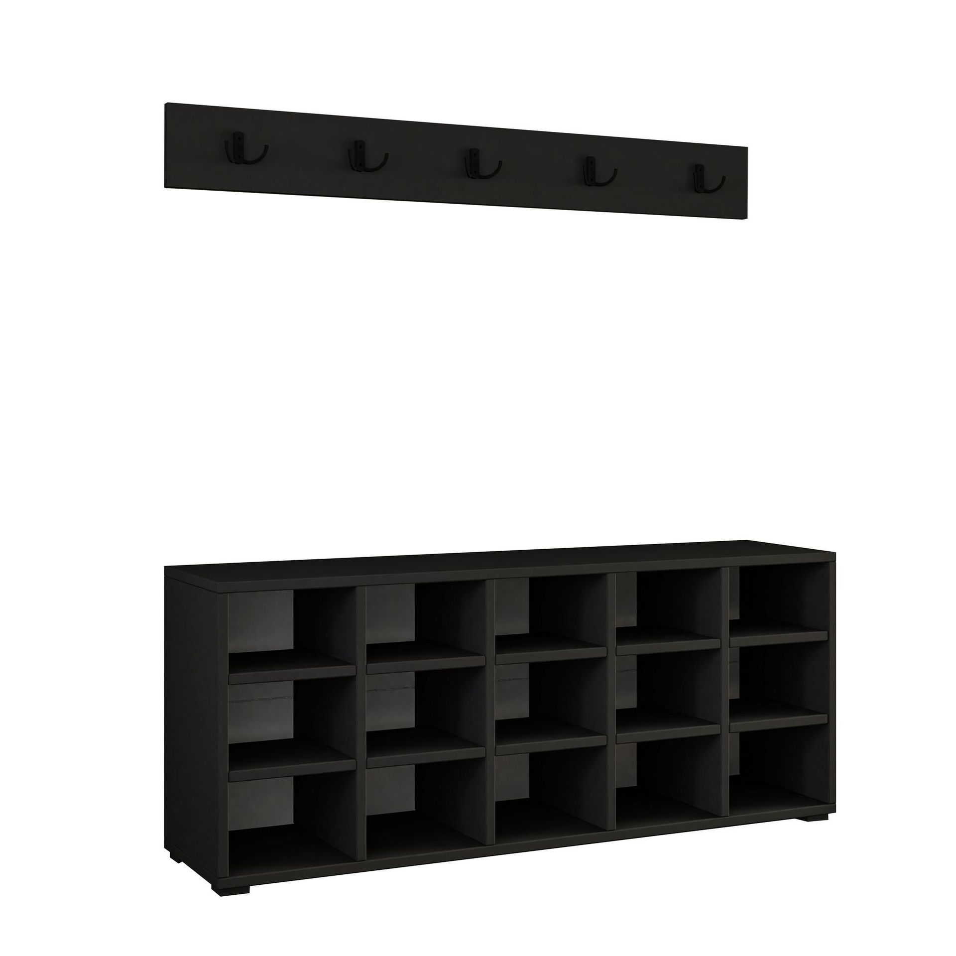 Gending Skoskåp 120 cm - Antracit