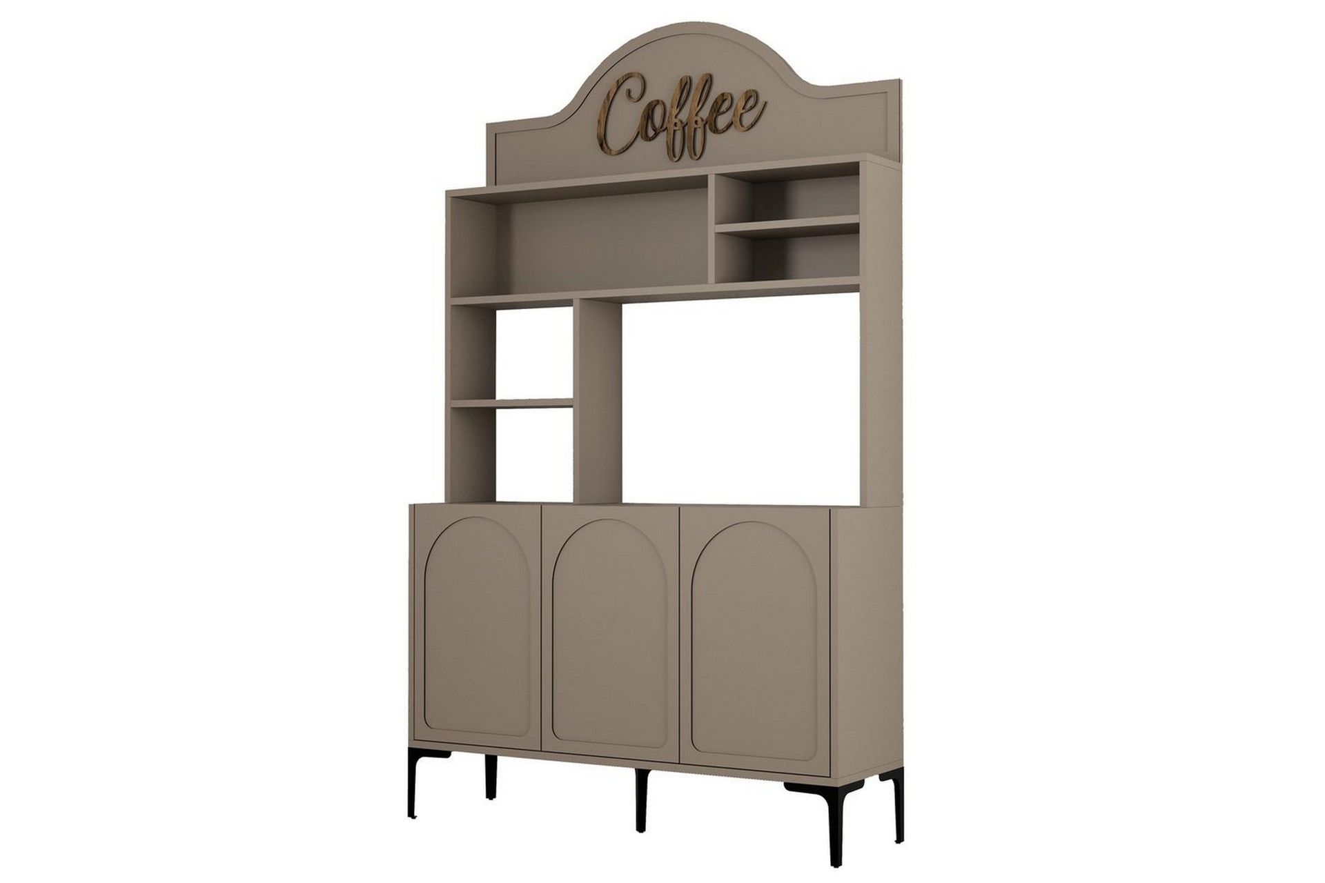 Kaffebarsk&aring;p Hazim Tre Atlas / Svart - Atlas / Svart