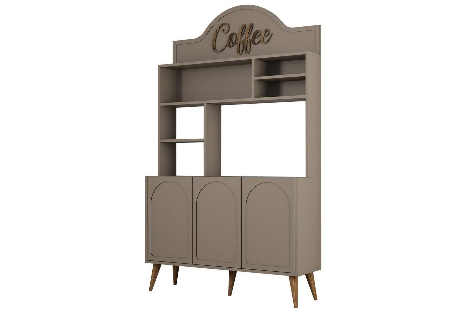 Kaffebarsk&aring;p Hazim Tre Atlas / Valn&ouml;t - Atlas / Valn&ouml;t