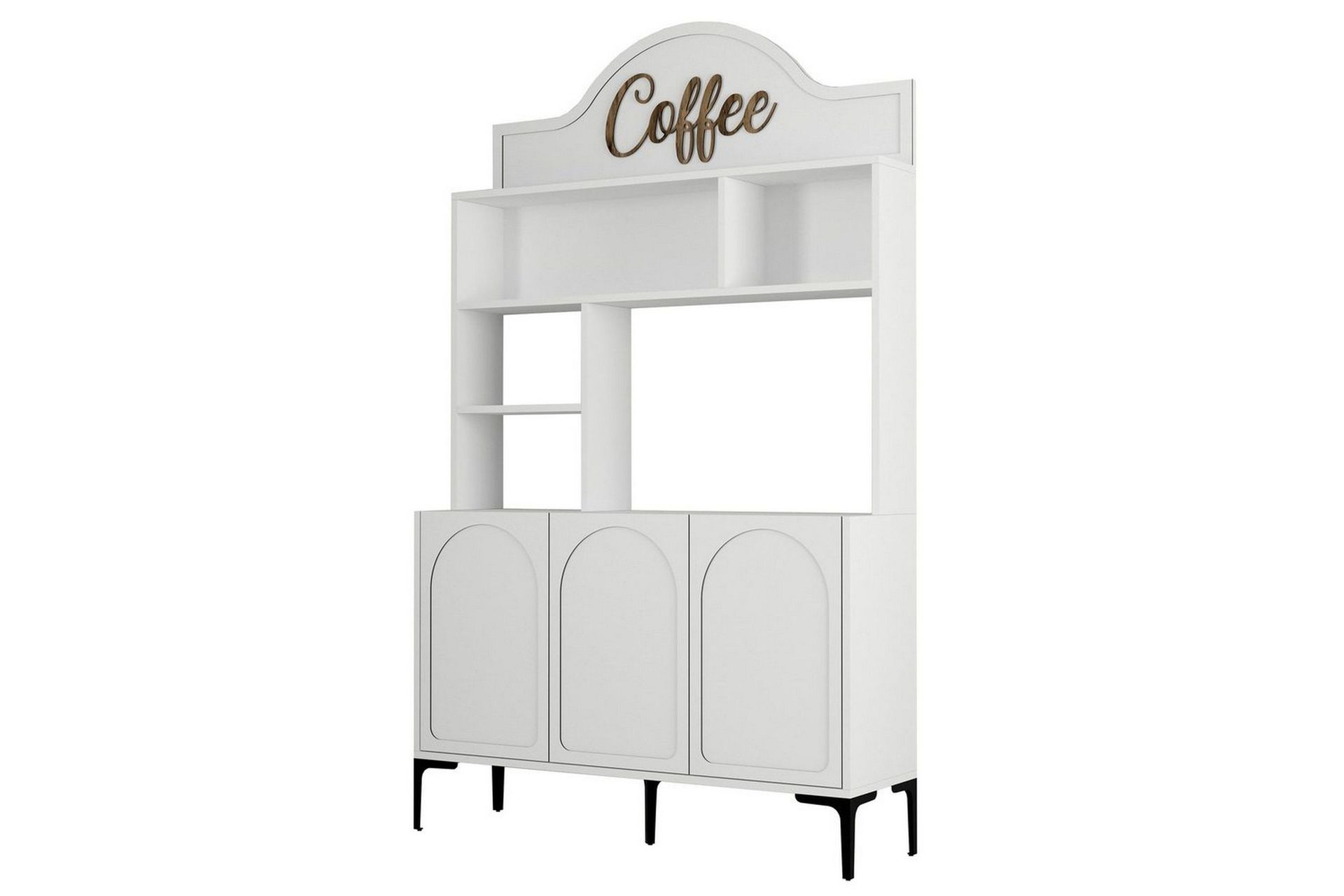 Kaffebarsk&aring;p Hazim Tre Vit / Svart - Vit / Svart