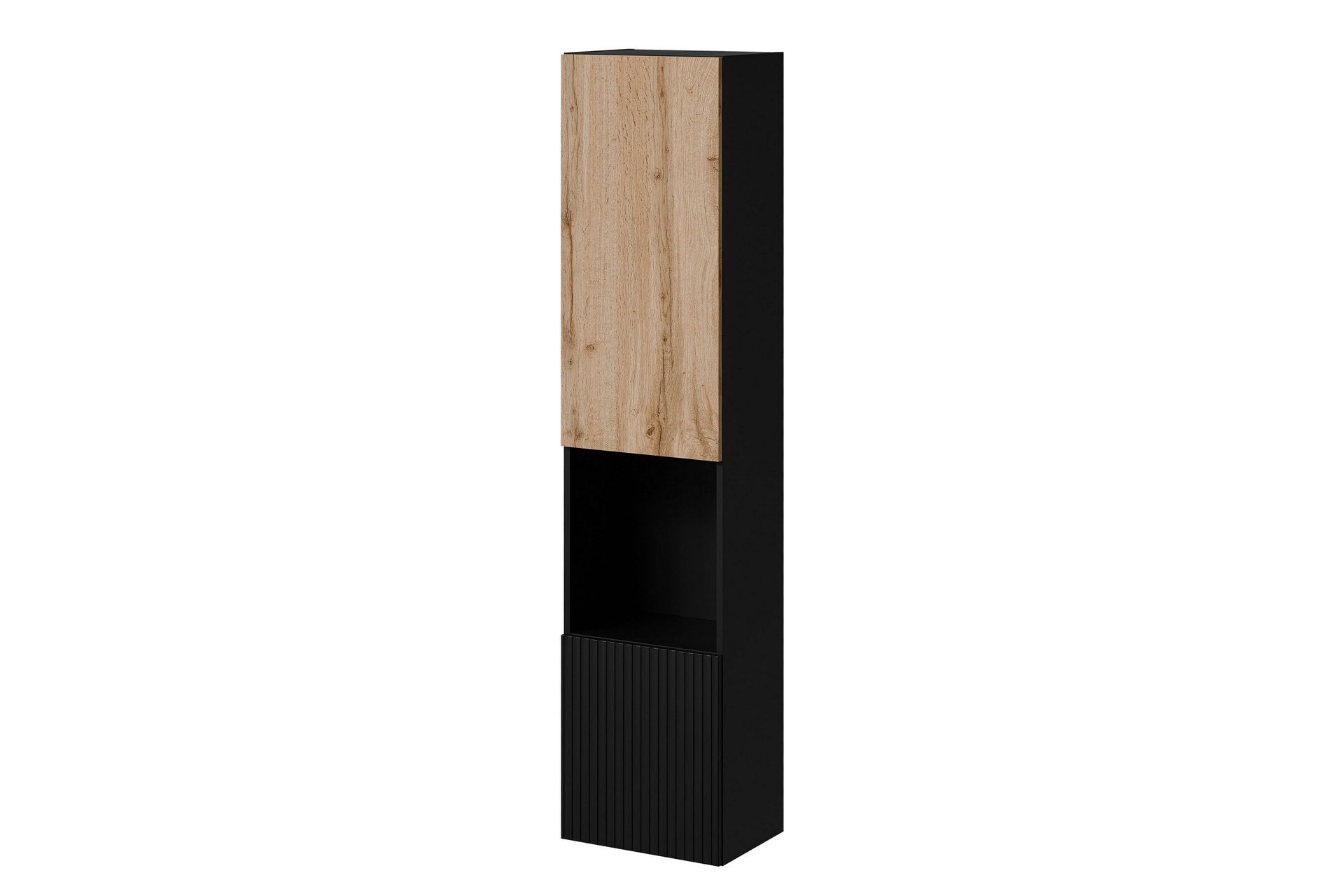 Kangana Highboard - Svart/Brun