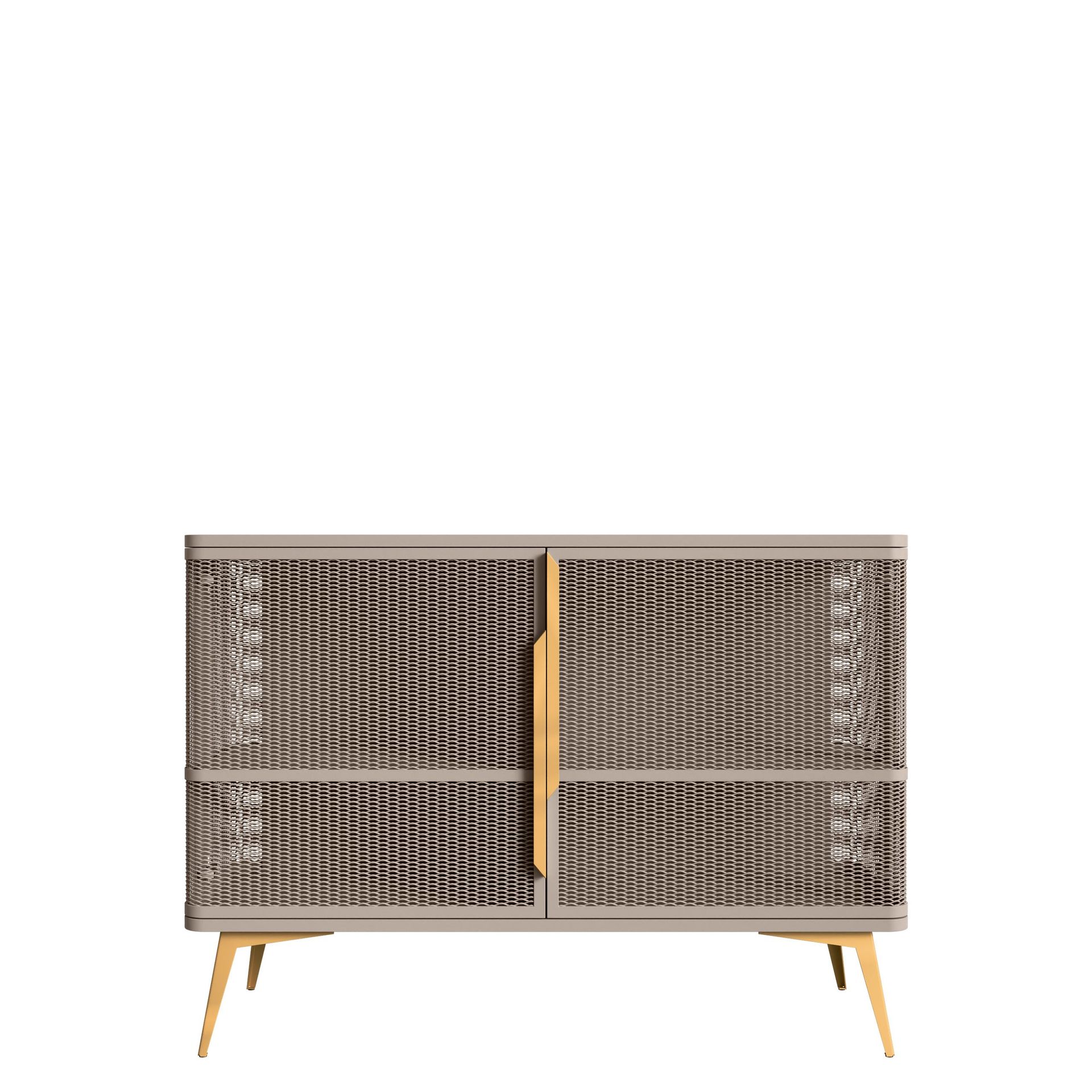 Mireva Skänk 120 cm - beige, guld