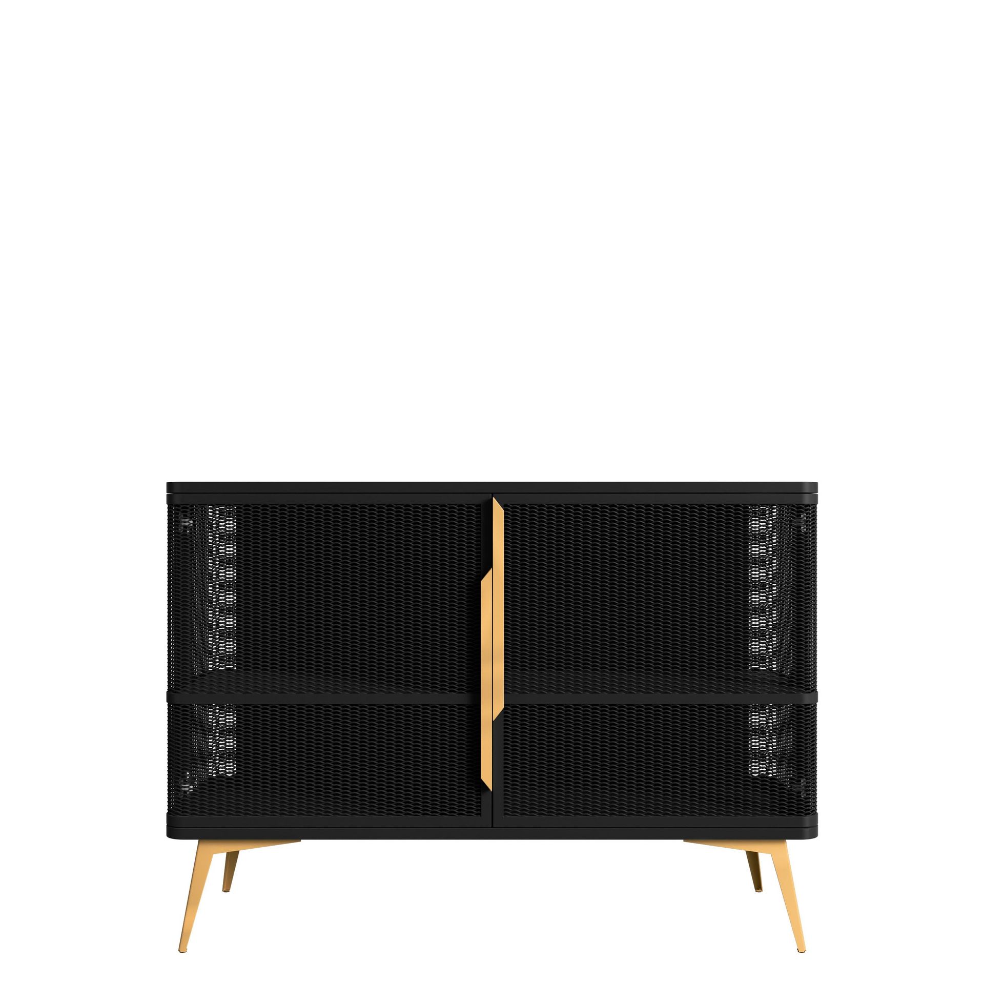 Mireva Sk&auml;nk 120 cm - svart/guld
