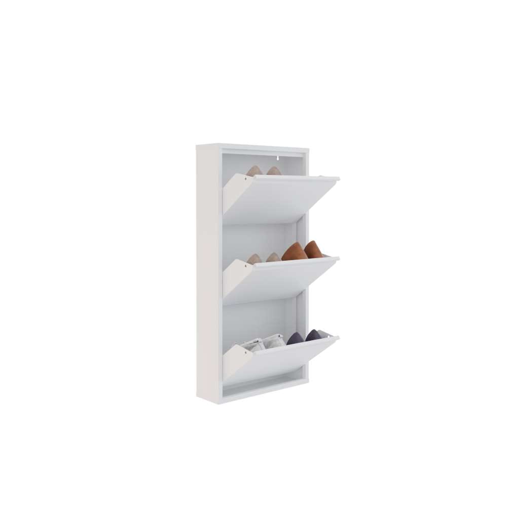 Rylanis Skosk&aring;p 50x103 cm - Vit