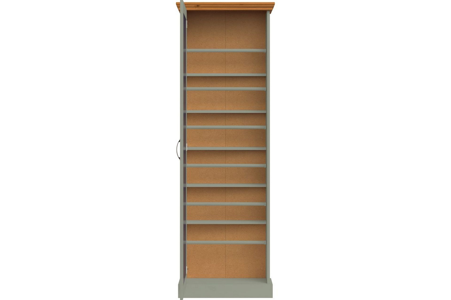 Selma Skosk&aring;p 60x180 cm - Gr&ouml;n