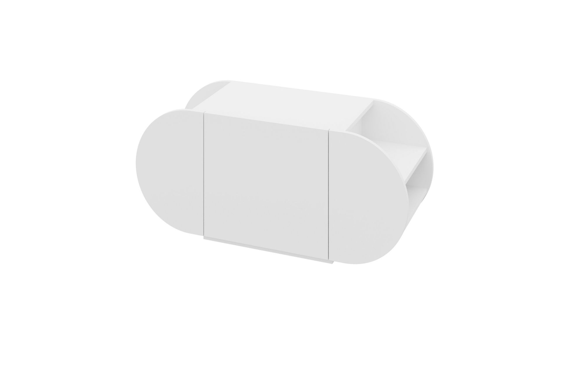 Skosk&aring;p Pozy 110 cm - Vit