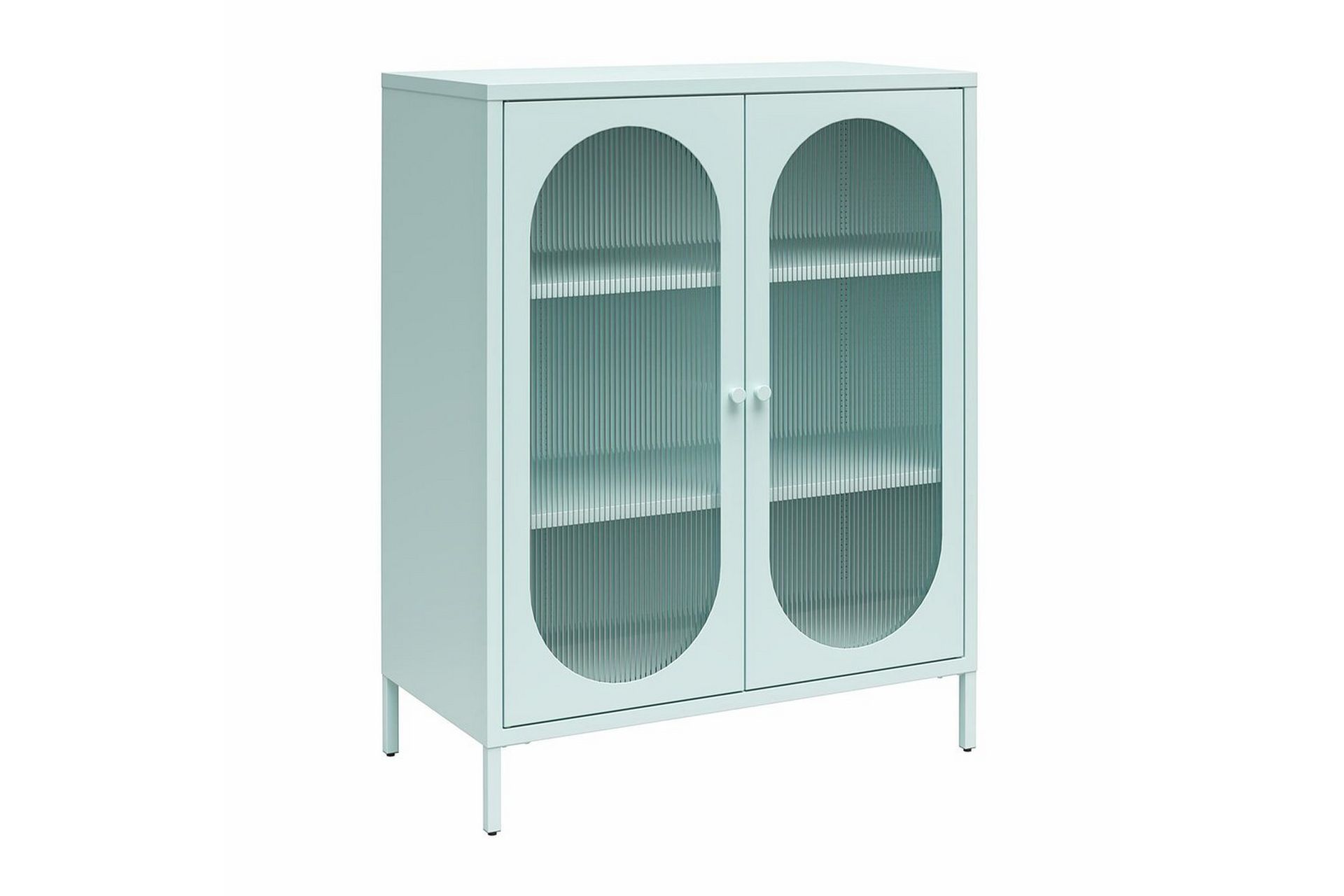 skåp luna 80x40x102 cm, himmelsblå - 80x40x102 cm, himmelsblå