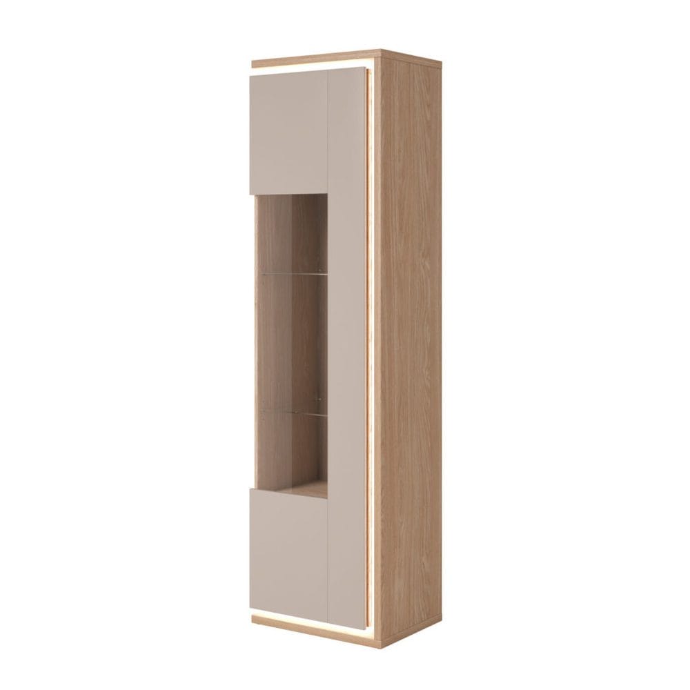 Vitrinsk&aring;p Dore 1 D&ouml;rr H&ouml;ger -