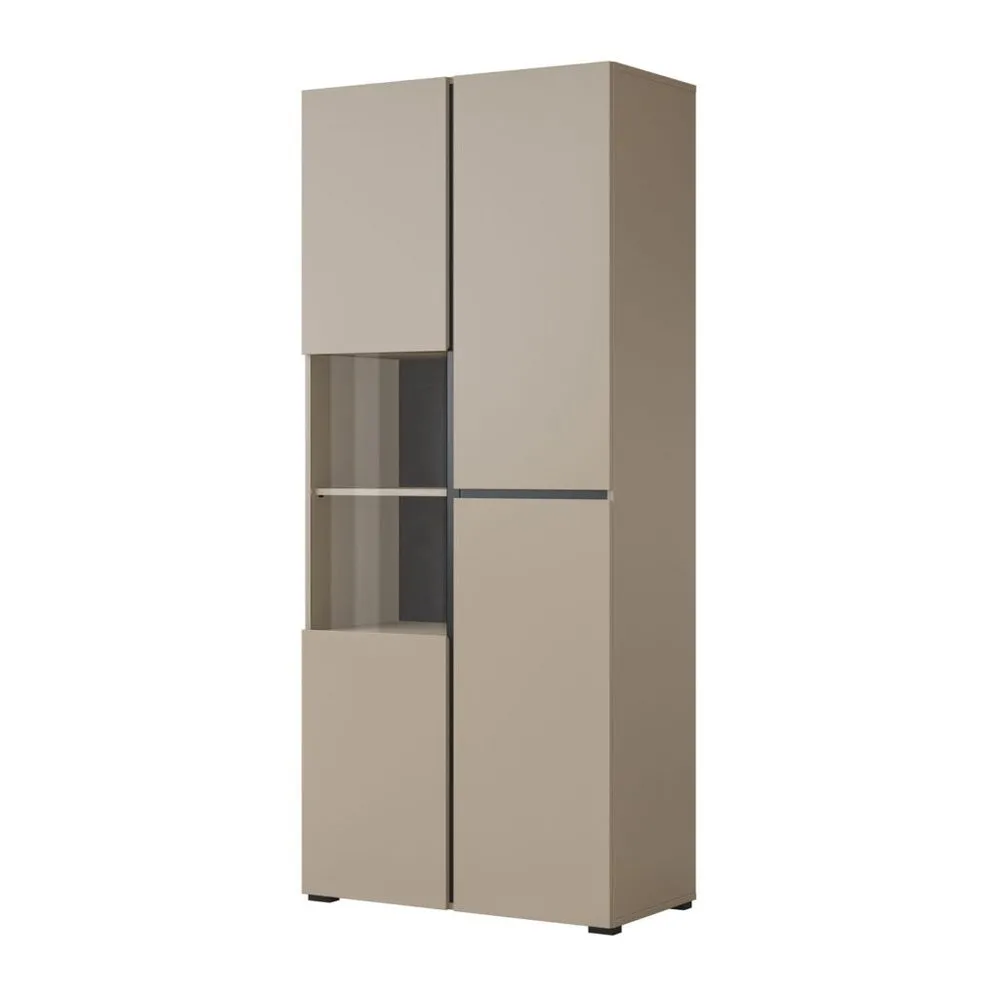 Vitrinsk&aring;p Kors 3 d&ouml;rrar - Kongo - Svart