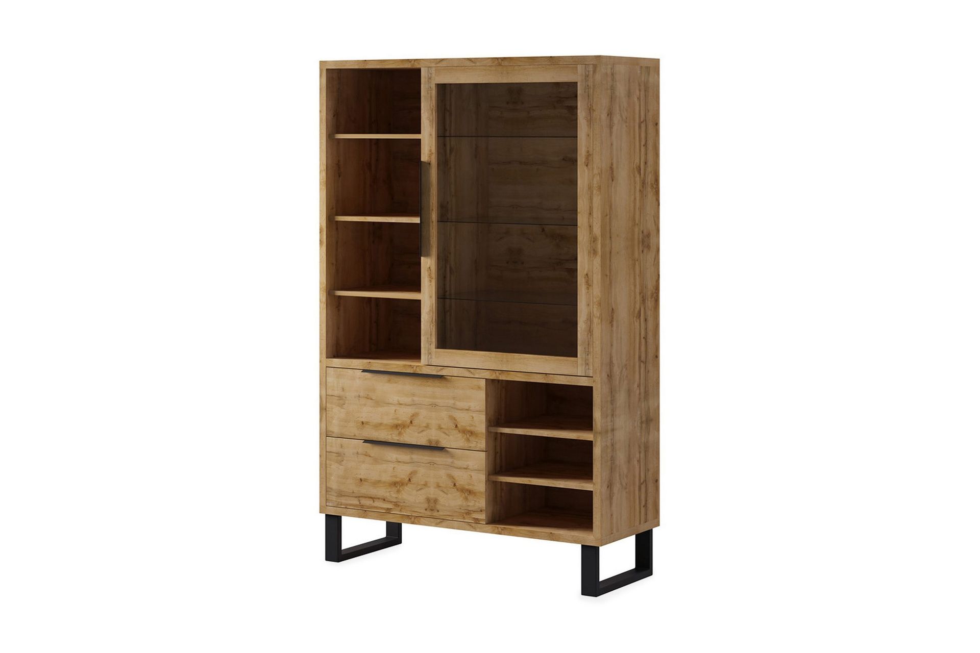 Maricruz Vitrinsk&aring;p 45 cm djup 120 cm bred 190 cm h&ouml;g Tr&auml; - Tr&auml;