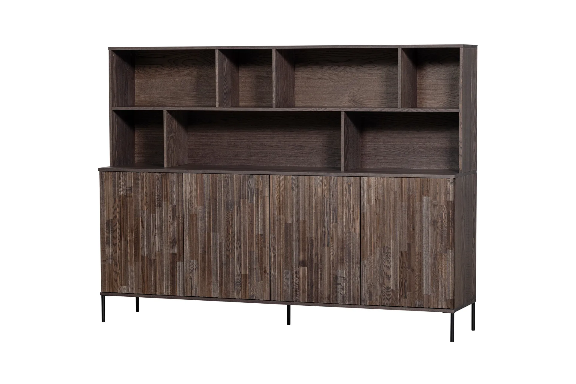 vägghylla ny gravure - espresso