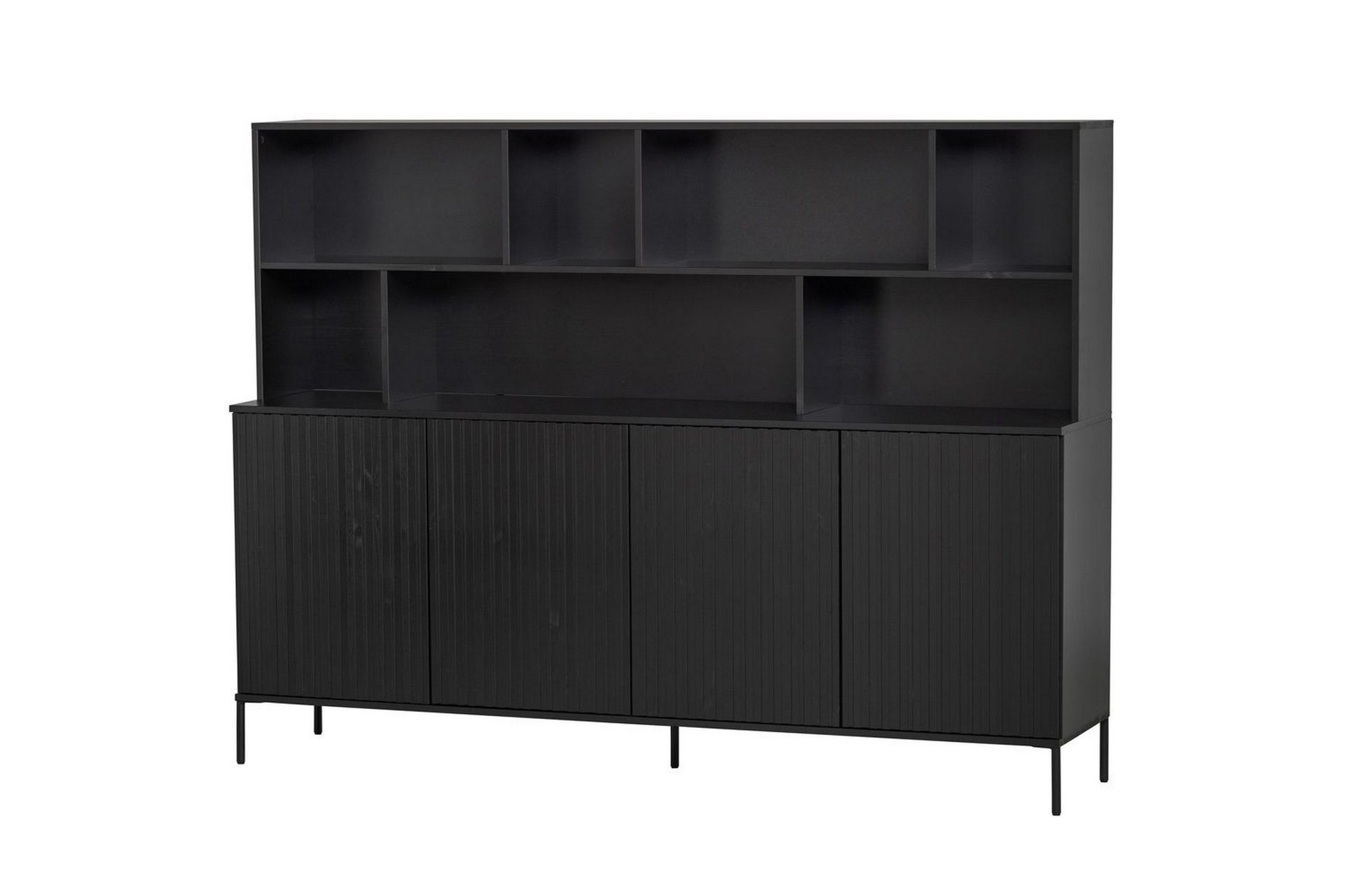 vägghylla ny gravure - svart