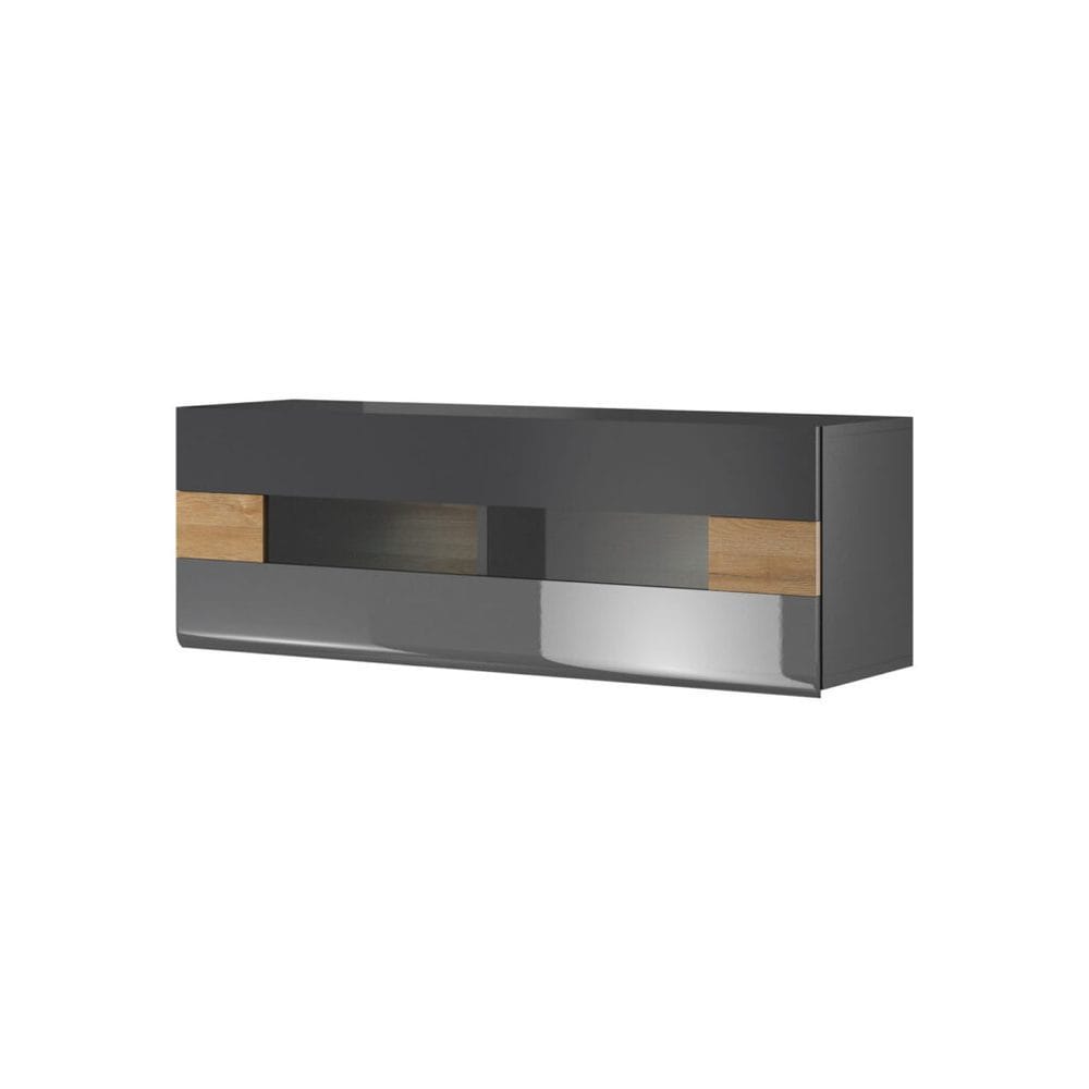 V&auml;ggh&auml;ngt sk&aring;p Toledo - Antracitlaminat - Grandson ek