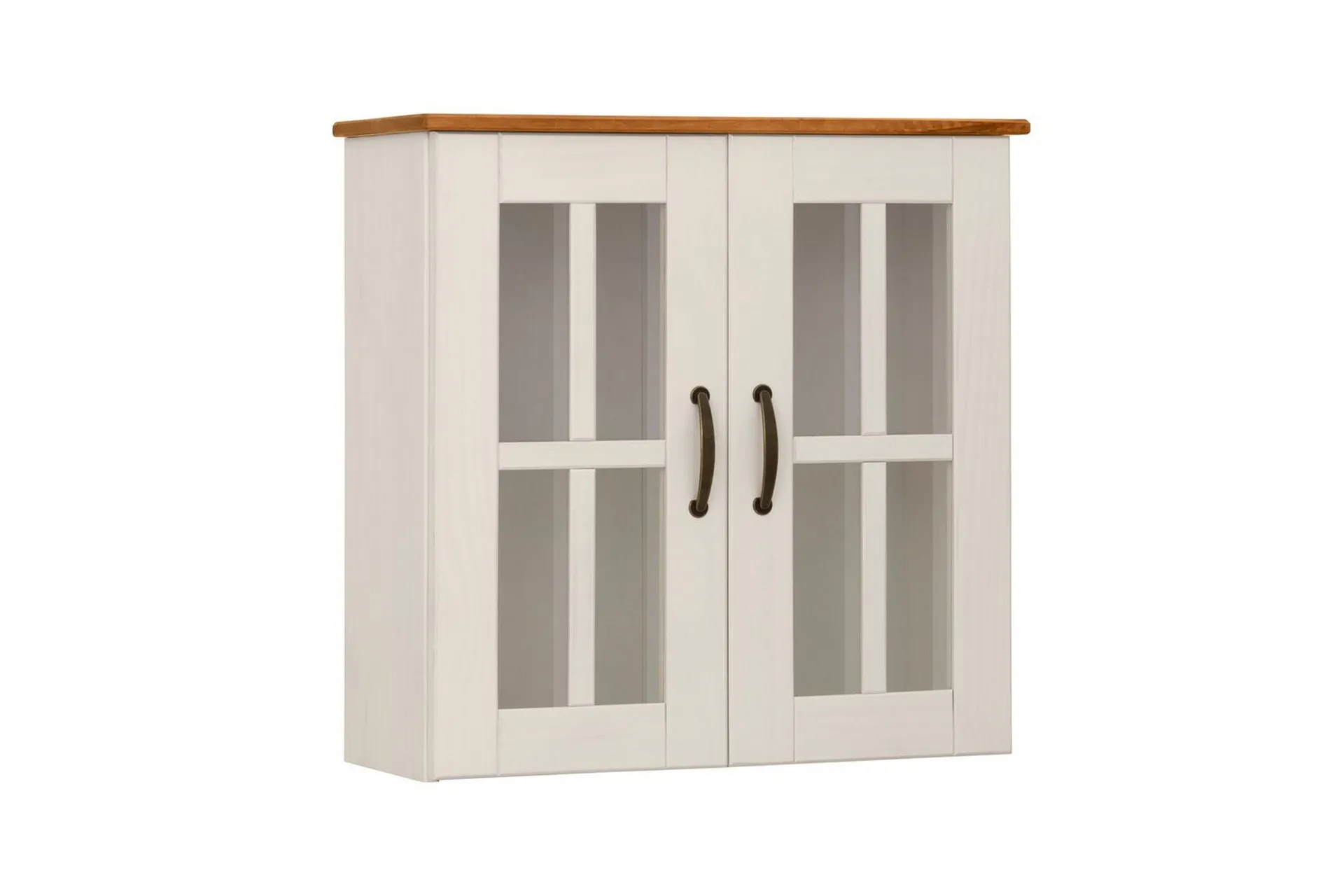 väggskåp alby vit/honung - vit/honung