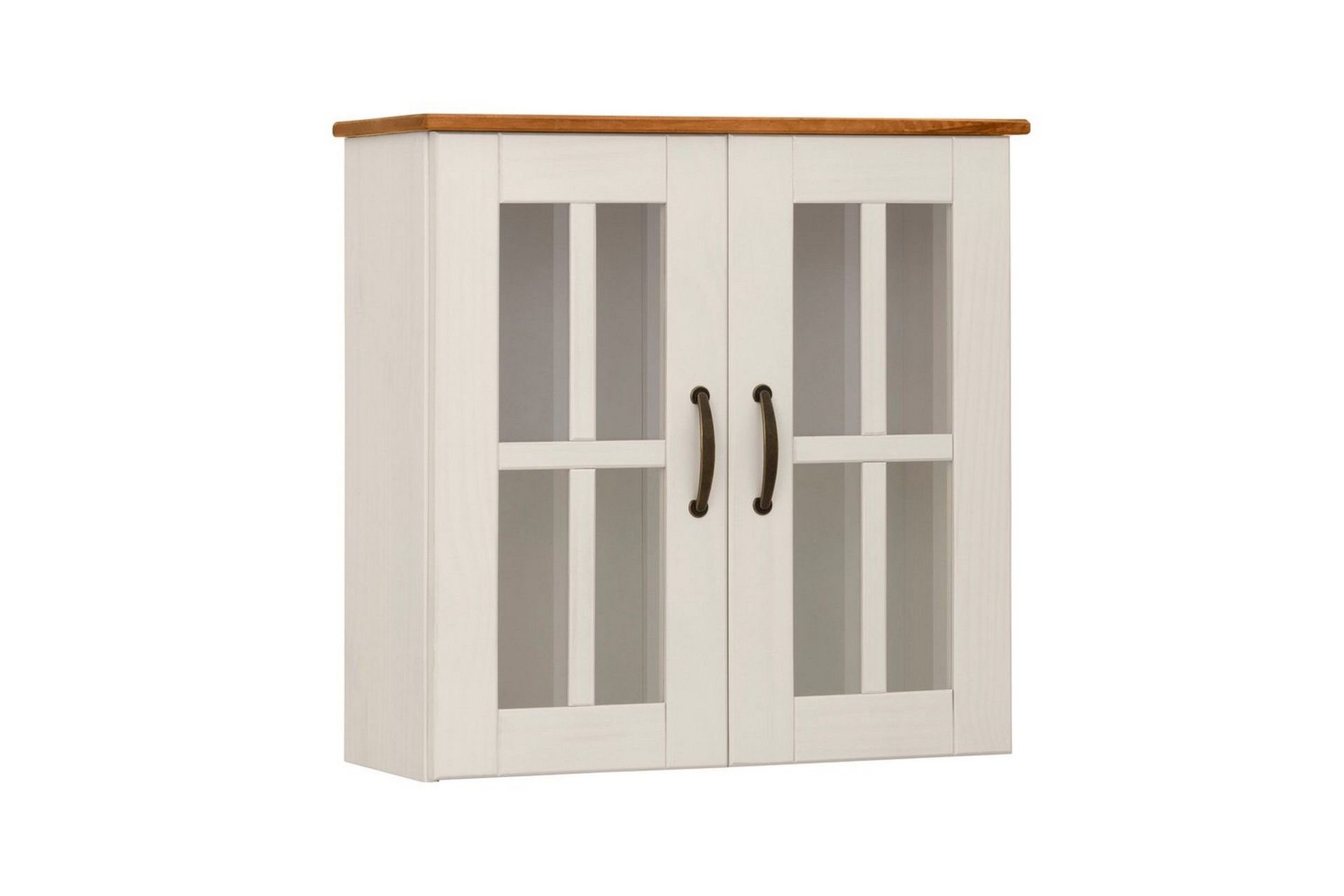 väggskåp alby vit/honung - vit/honung