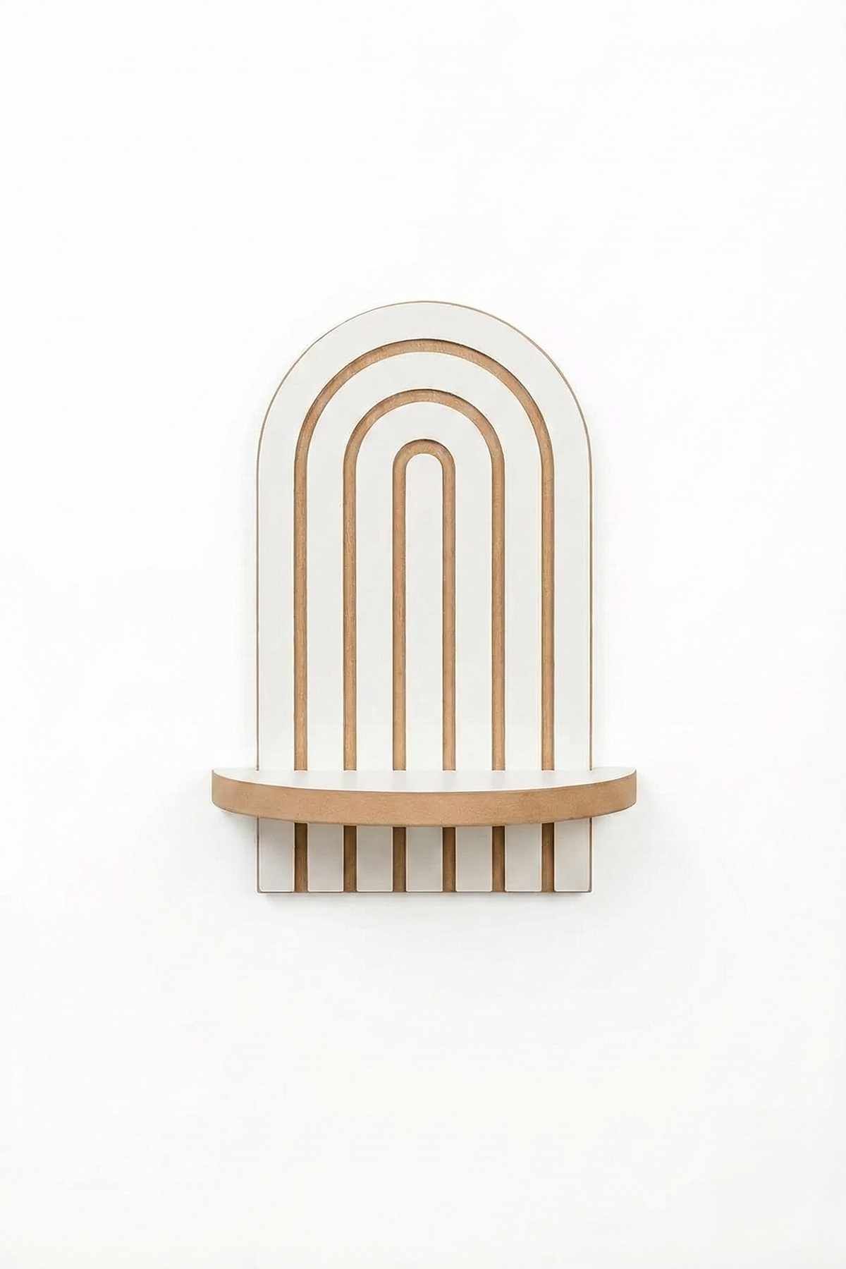 Baynor V&auml;gghylla 20x35 cm - Vit