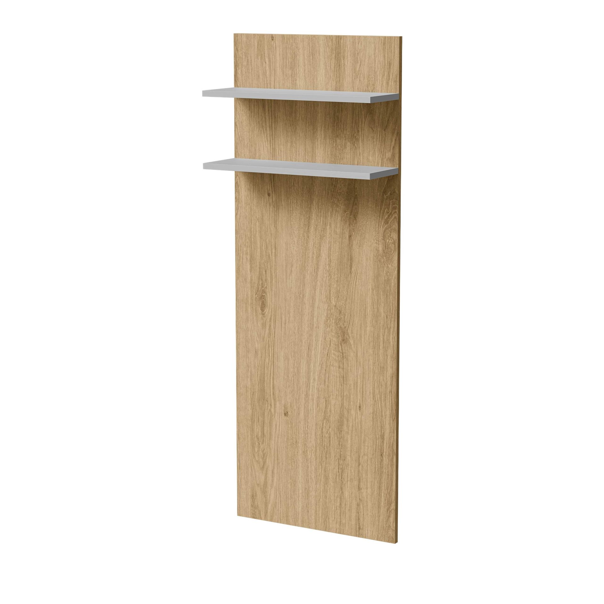 Fiorea Vägghylla 52x138 cm - Brun och grå