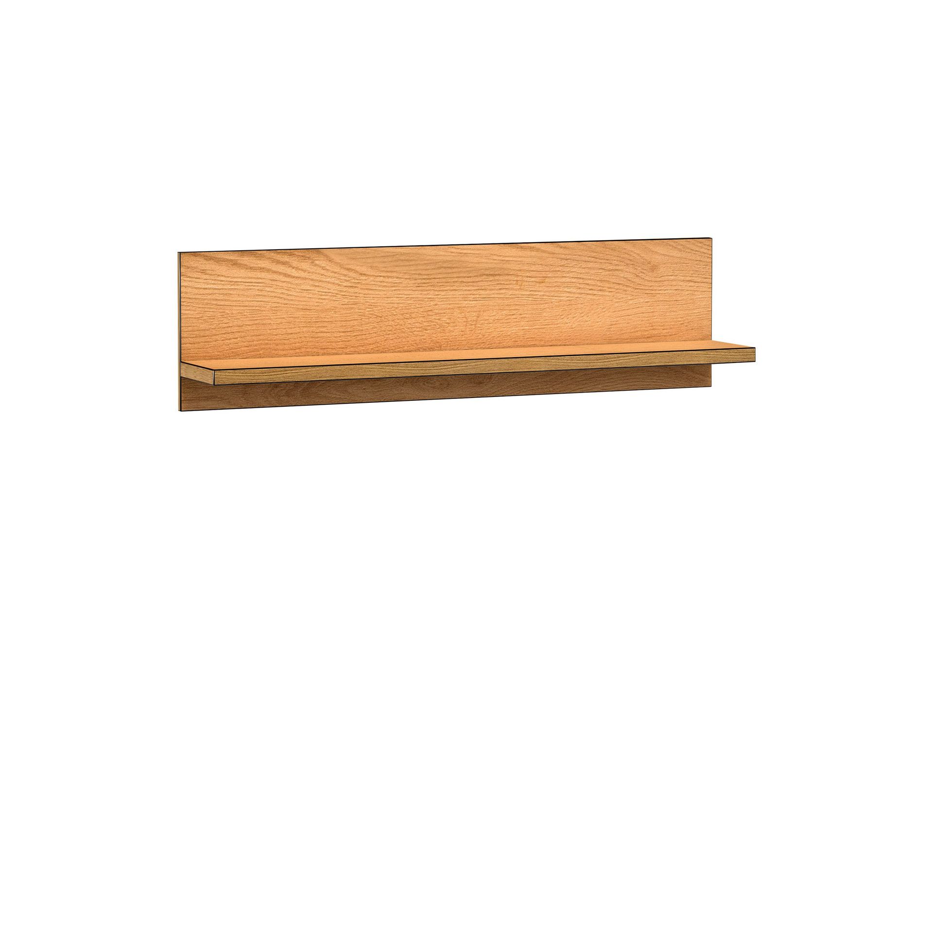 Fonti Vägghylla 120 cm - Brun