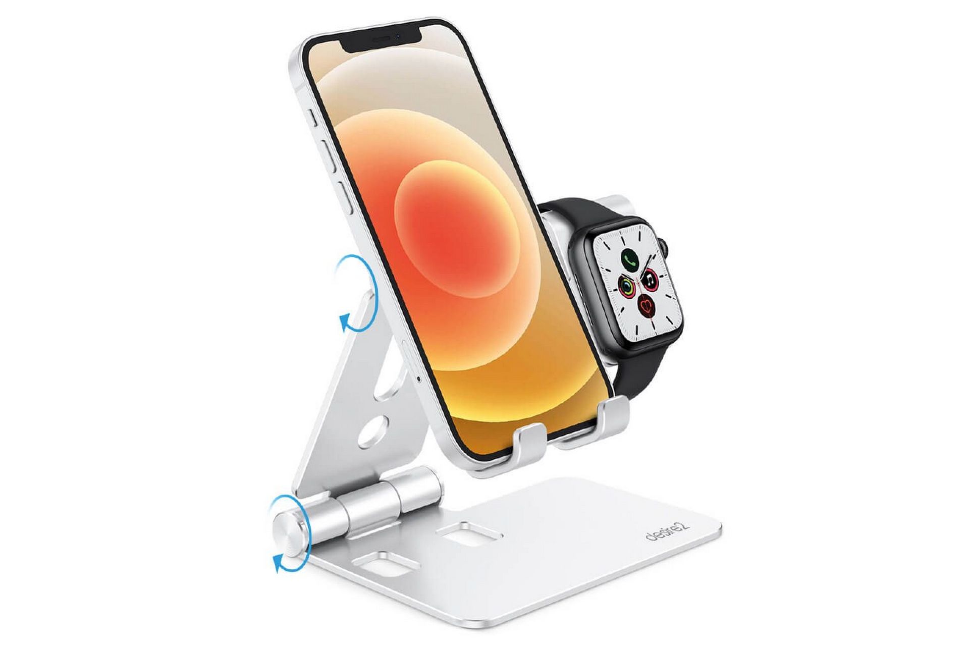 Alternativ bild 1 för Desire2 Restore Pro Charging Stand For Apple Watch Silver