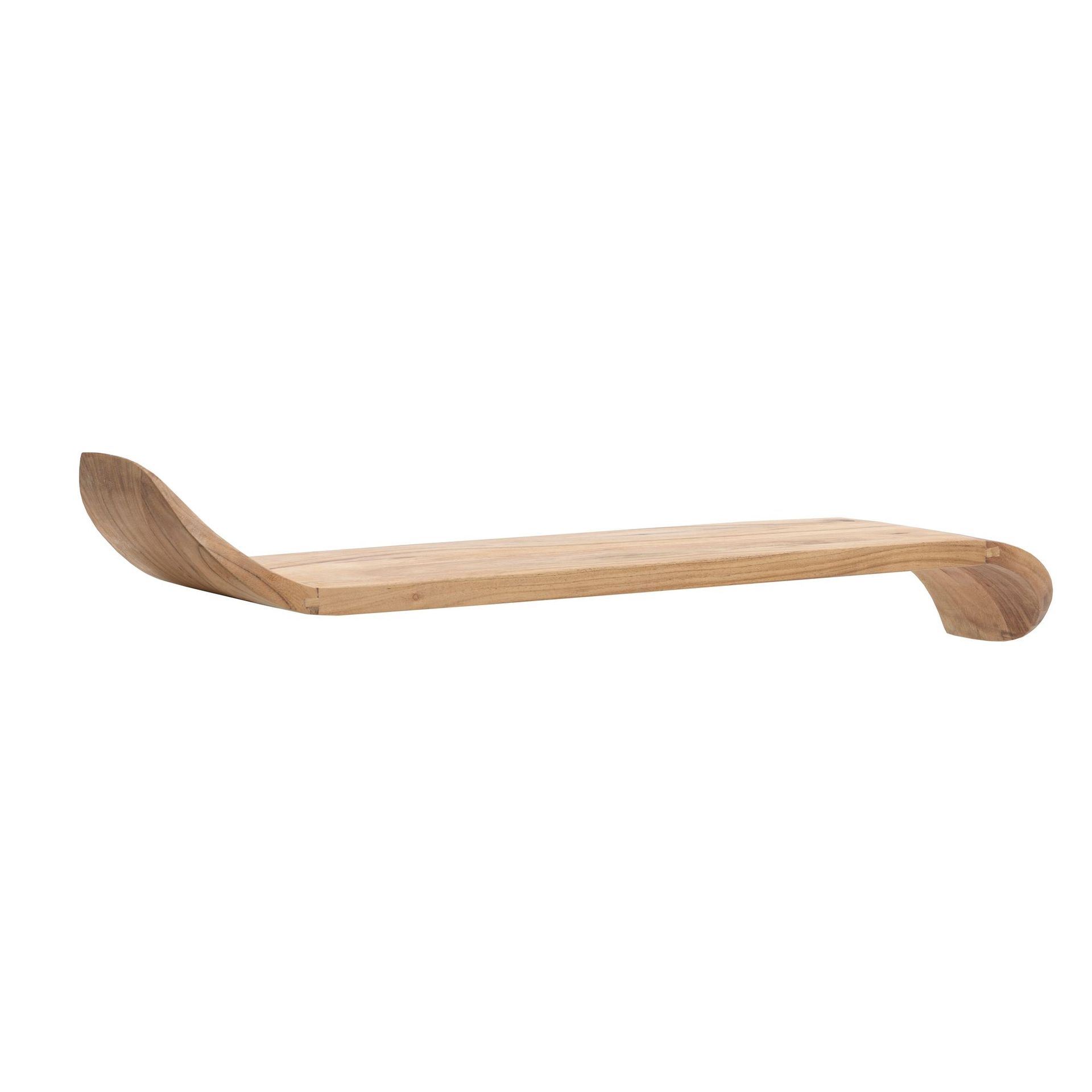 Helano V&auml;gghylla 120 cm - varm honungsbrun