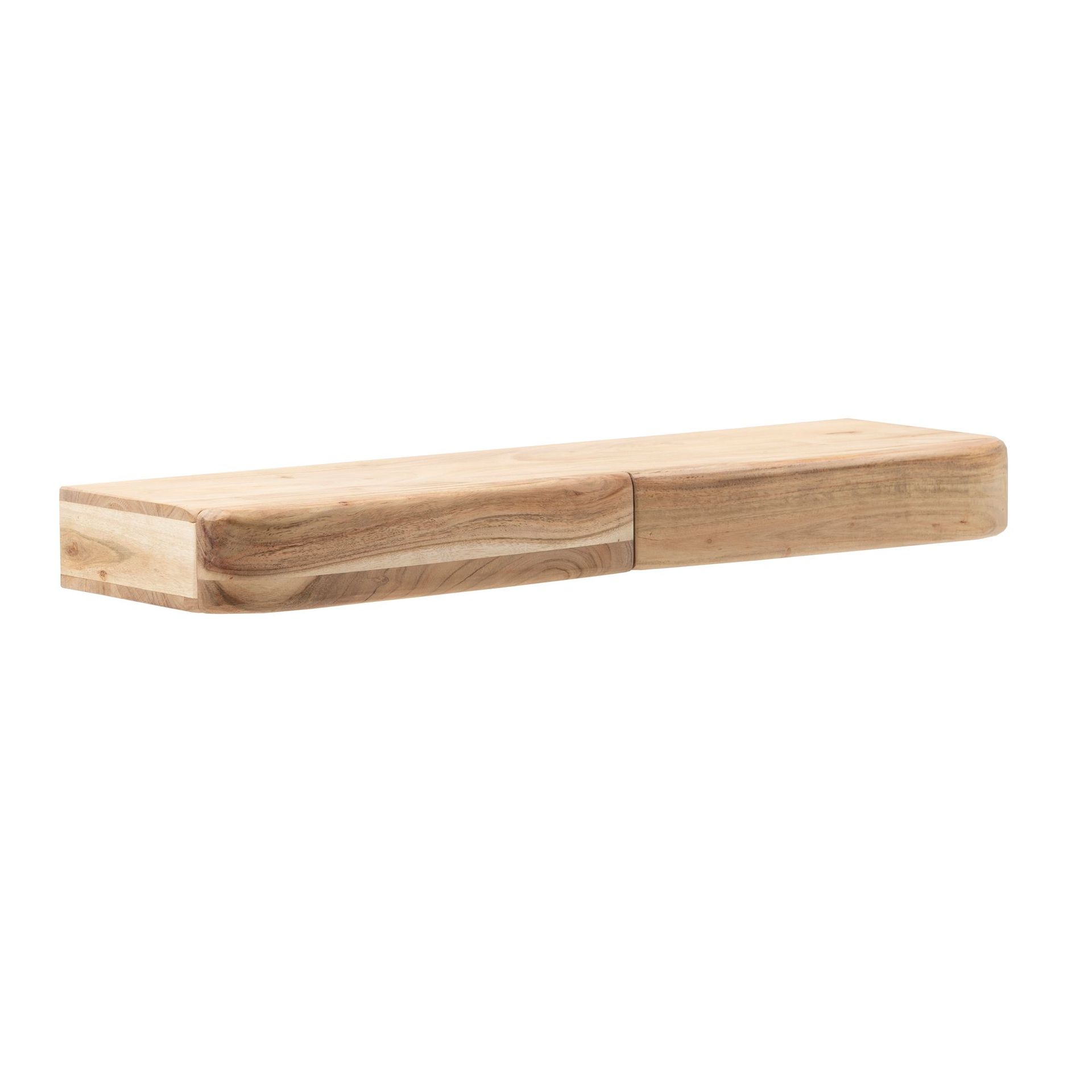 Helira V&auml;gghylla 80 cm - varm honungsbrun