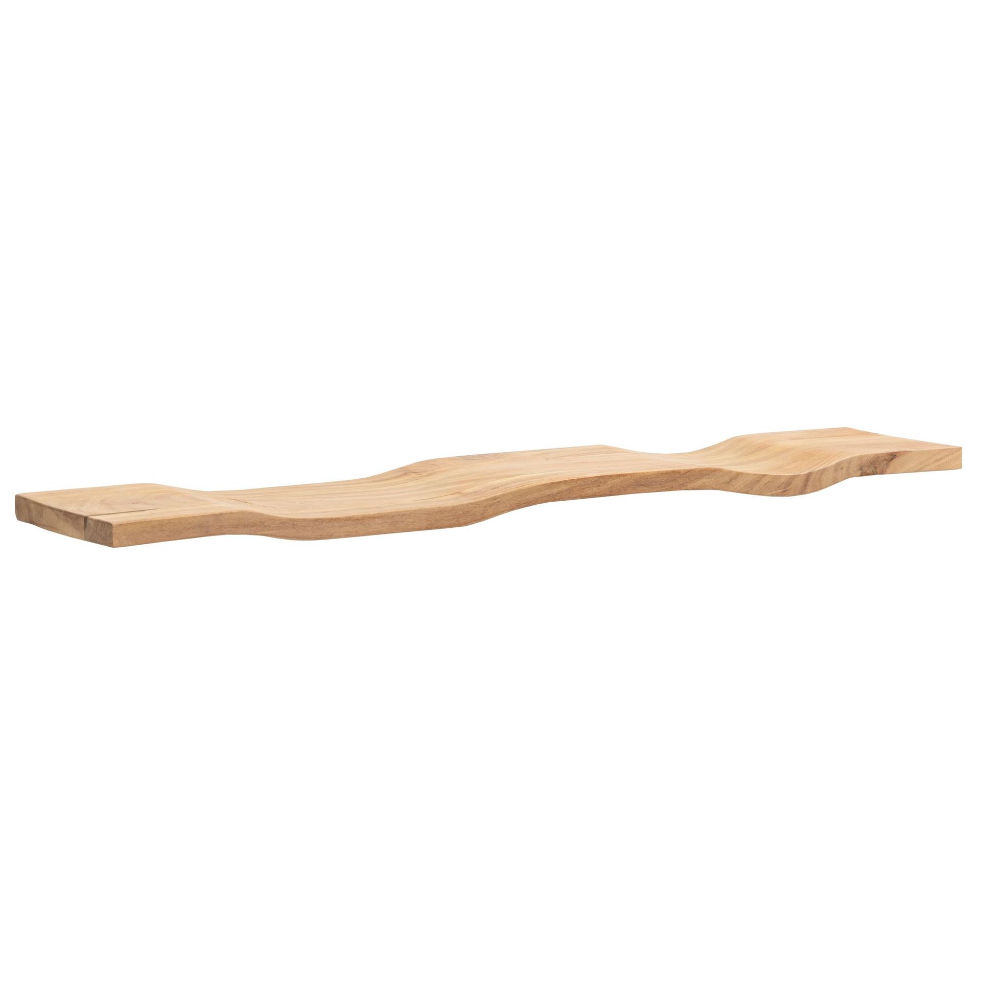 Helova V&auml;gghylla 100 cm - varm honungsbrun