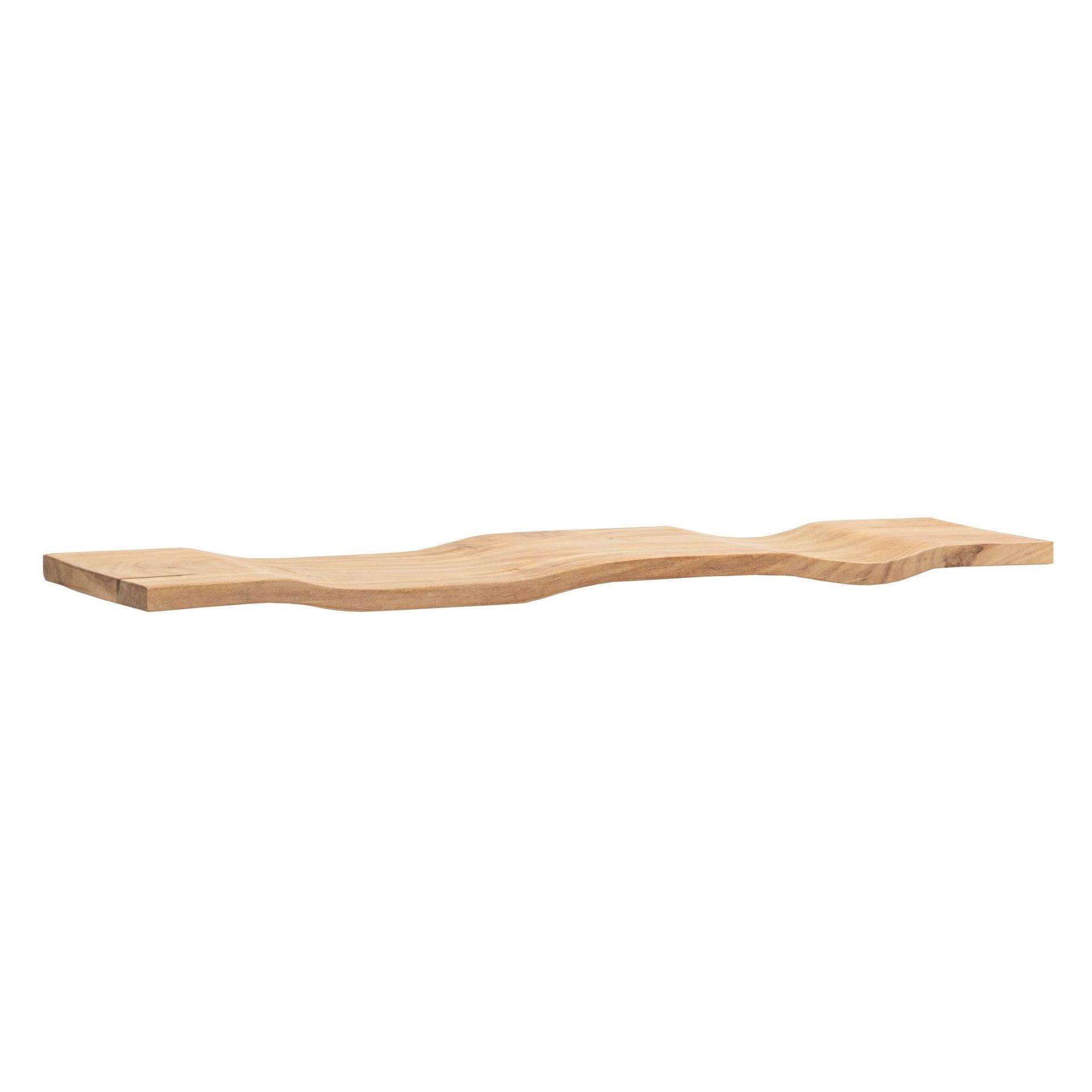 Helova V&auml;gghylla 120 cm - varm honungsbrun